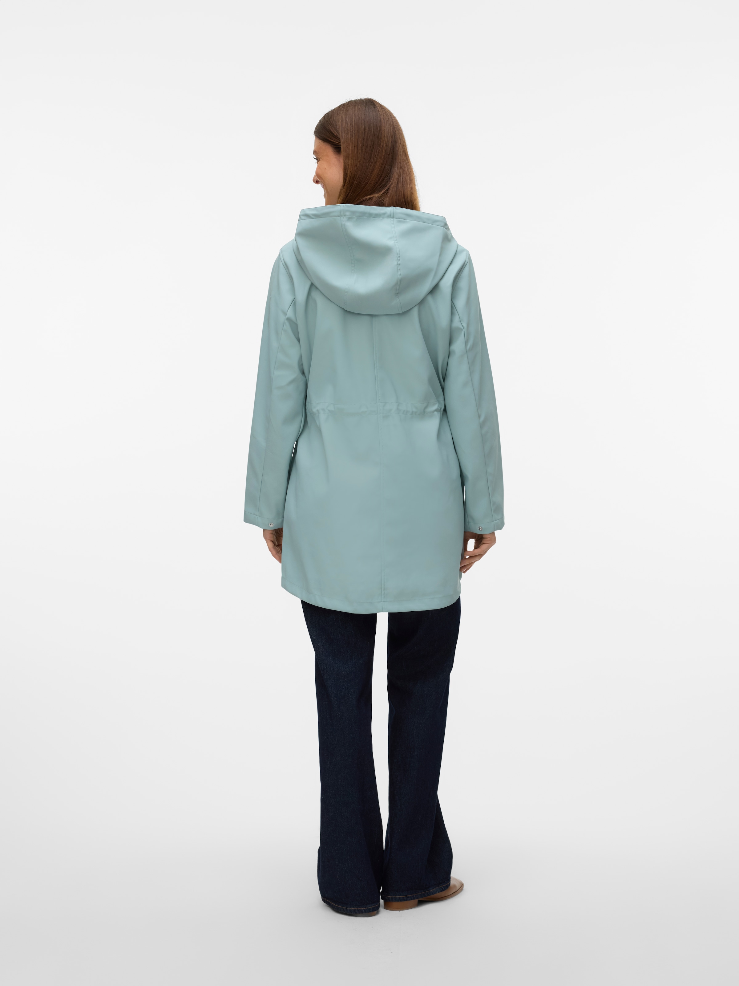Vero Moda Regenjacke »VMMALOU COATED JACKET«, mit Kapuze
