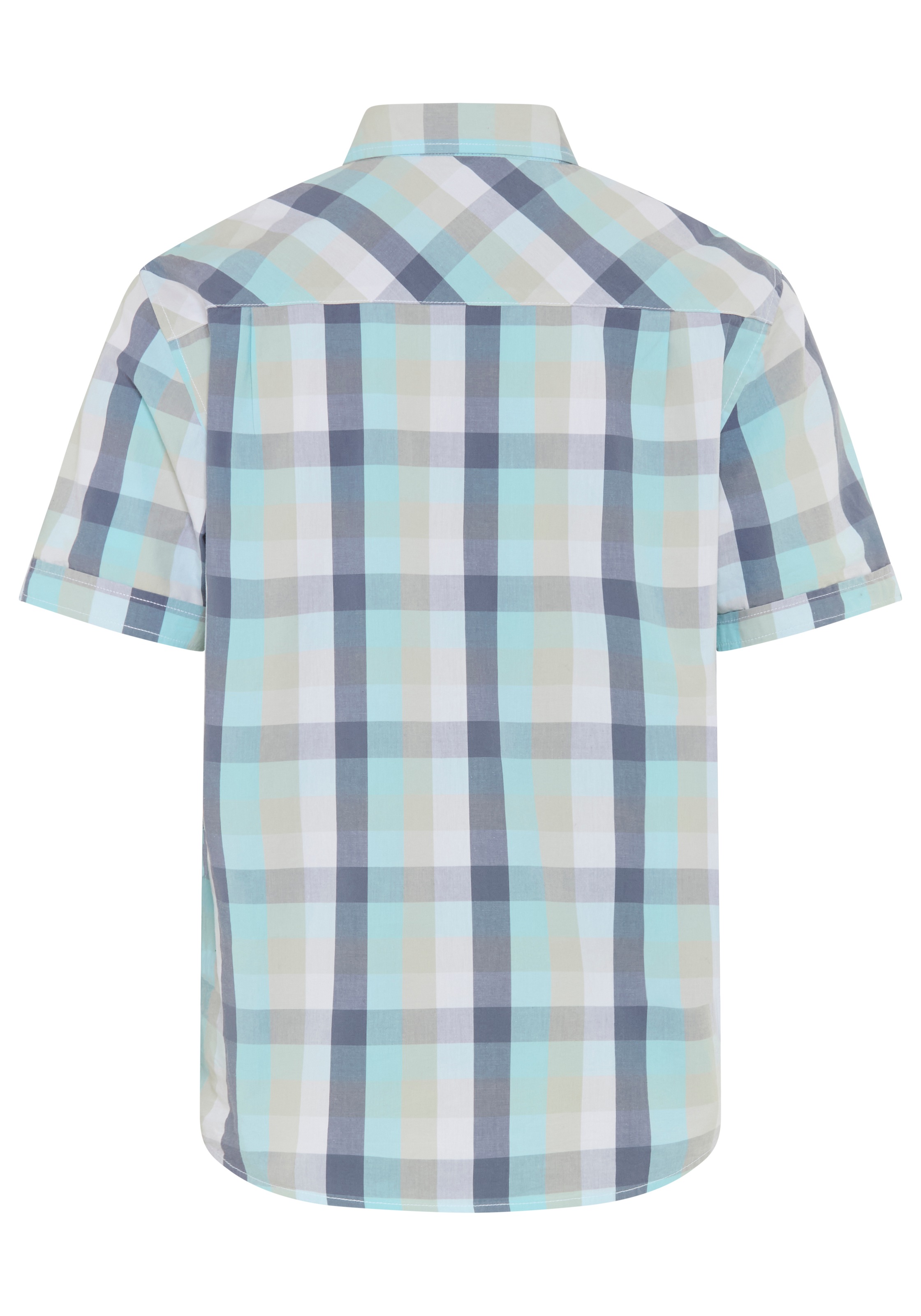 KangaROOS Kurzarmhemd Kurzarm, für Casual- und Streetwear, aus Baumwolle, Comfort Fit