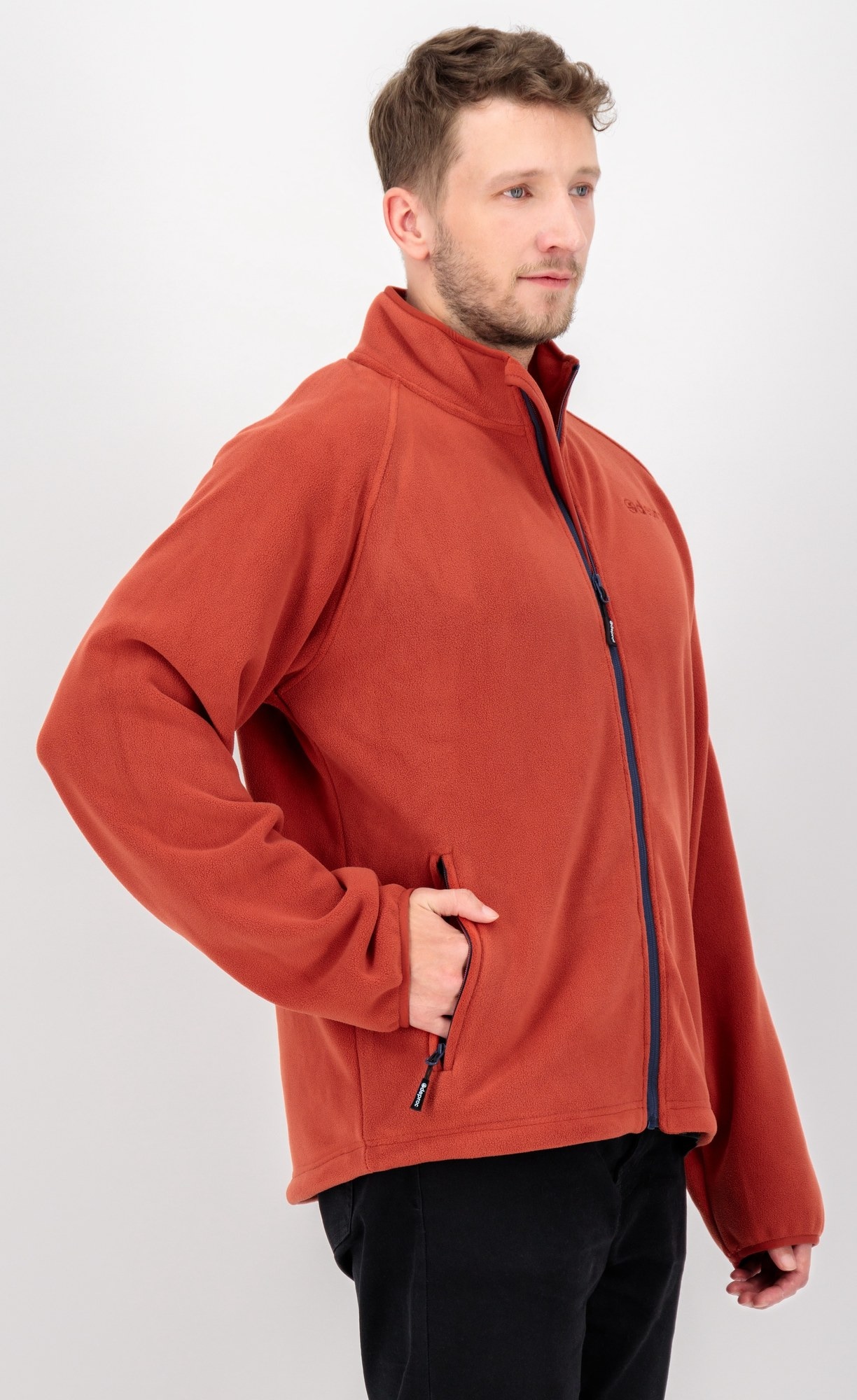 DEPROC Active Veste en laine polaire »WAWA BAY Wanderfleece Herren« également disponible en grandes tailles