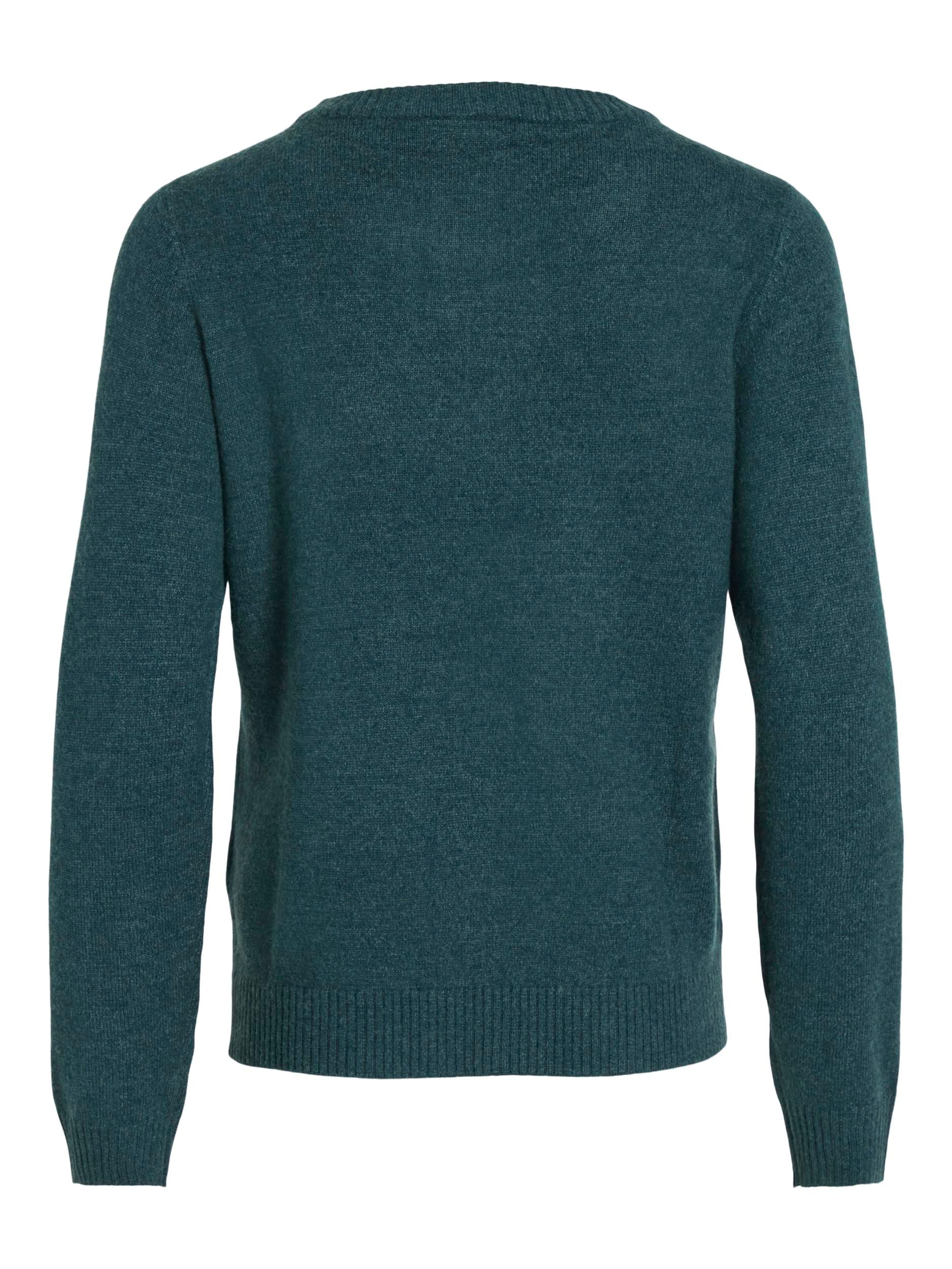 Vila Pull à col rond »VIRIL O-NECK L/S  KNIT TOP - NOOS« Viskosemischung, regular fit