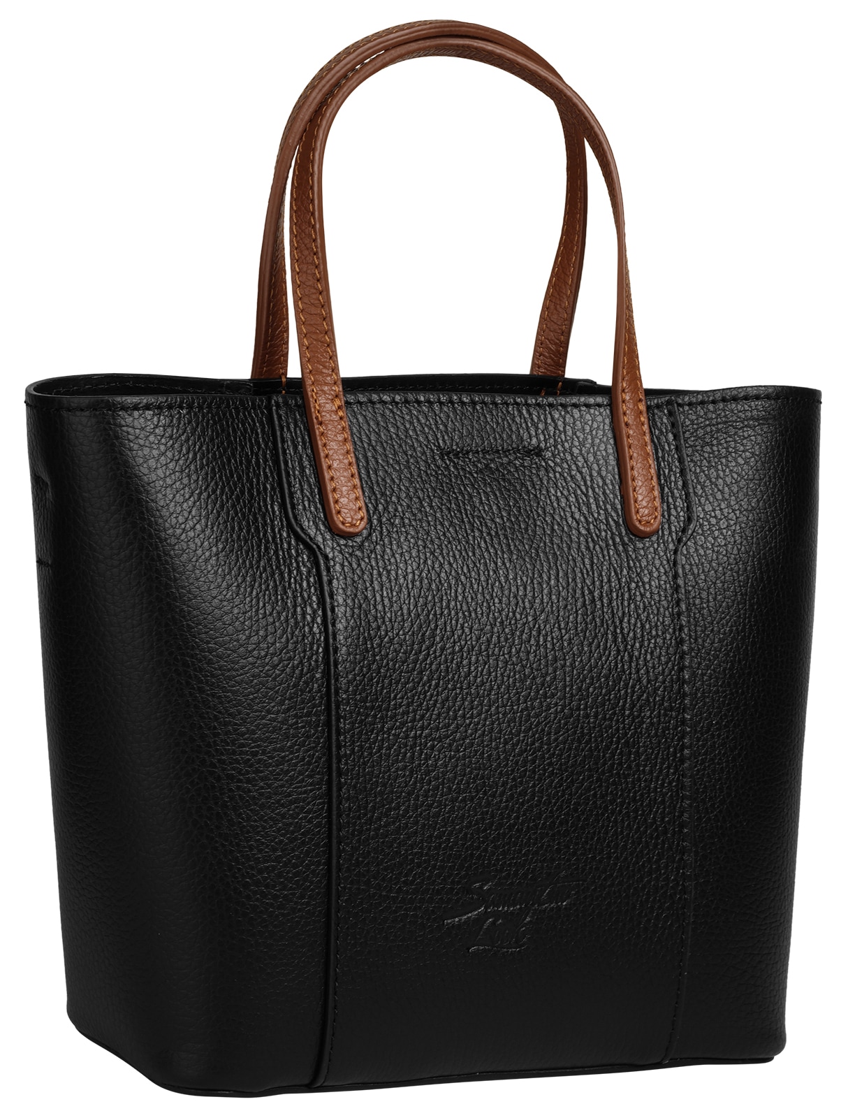 Samantha Look Sac à bandoulière cuir véritable, fabriqué en Italie