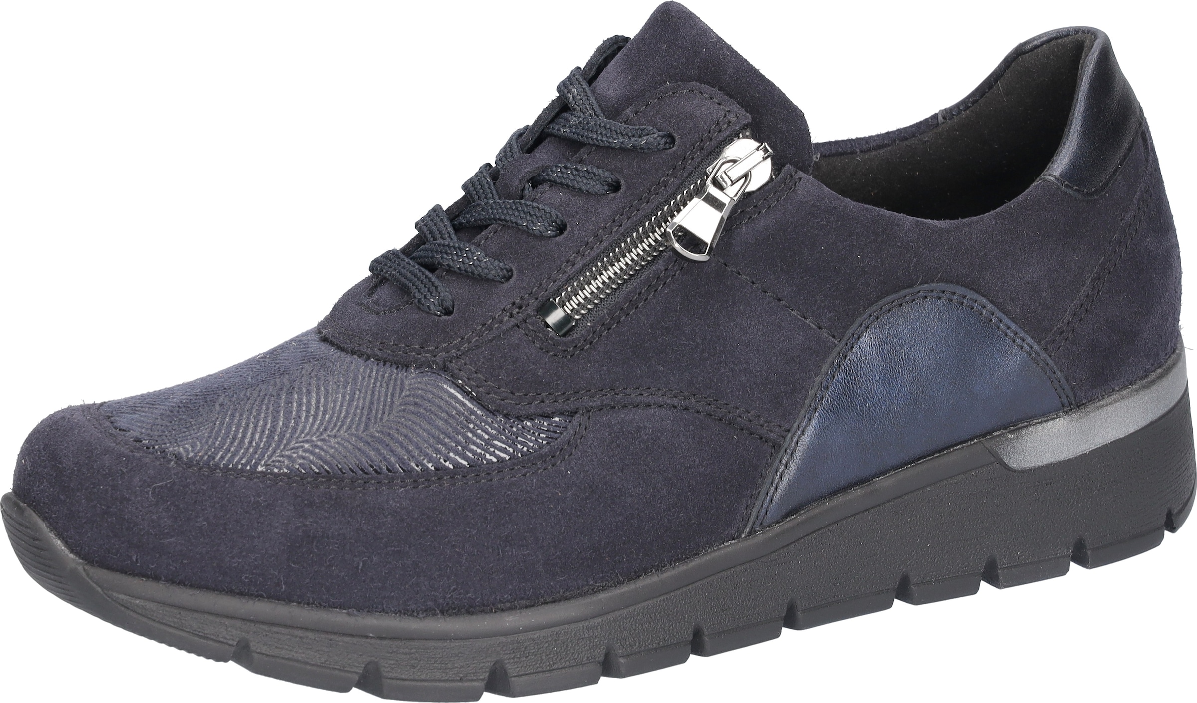 Image of Waldläufer Schnürschuh "K-RAMONA" Komfortschuh, Bequemschuh Sneaker in extrabreiter K-Weite, Orthotritt