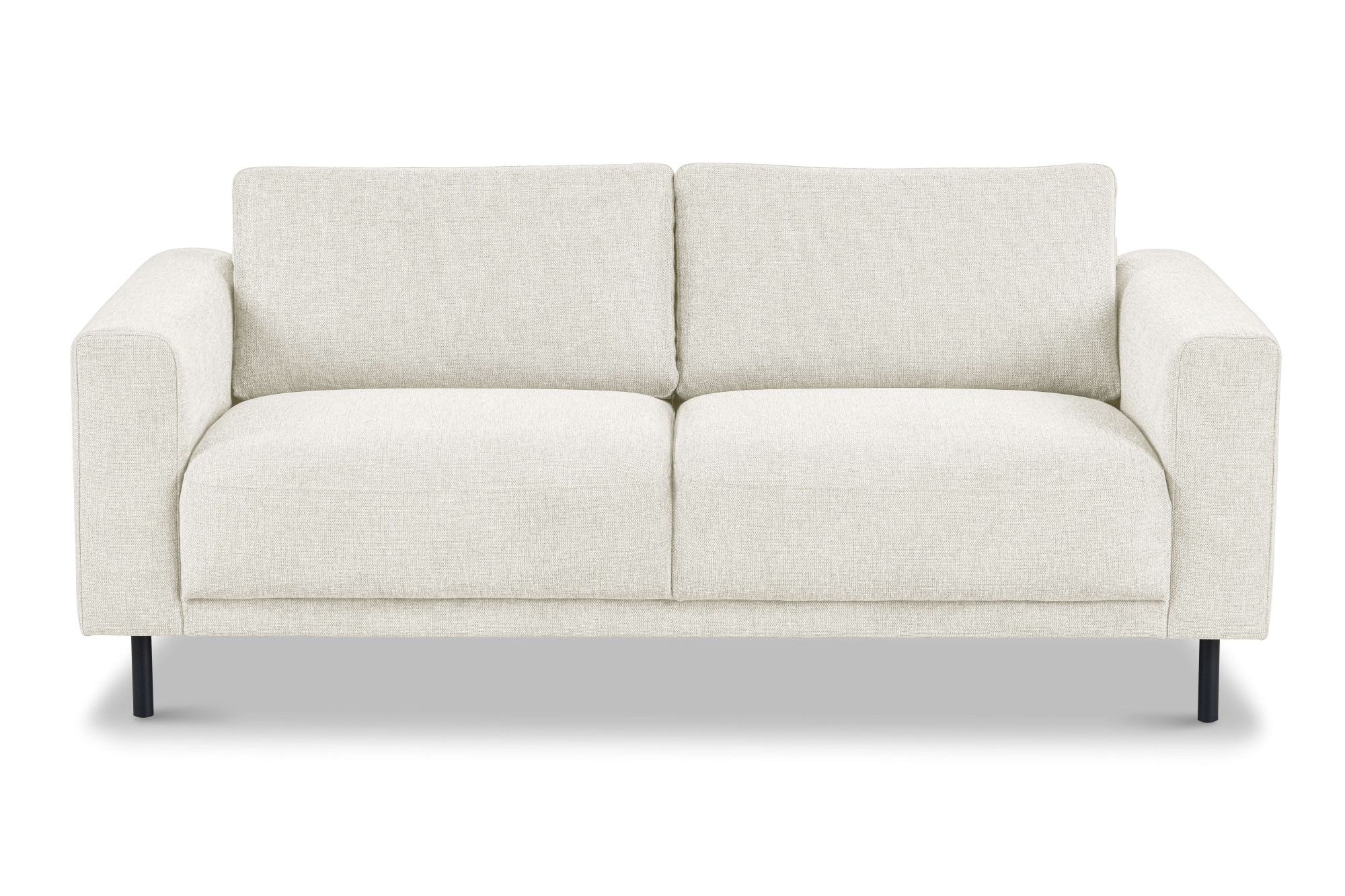 GOODproduct 2,5-Sitzer »Sveeva, Kompaktsofa, B.183 cm, schwarze Metallfüsse« langlebiger Webstoff, mit Wellenunterfederung, viele Farben