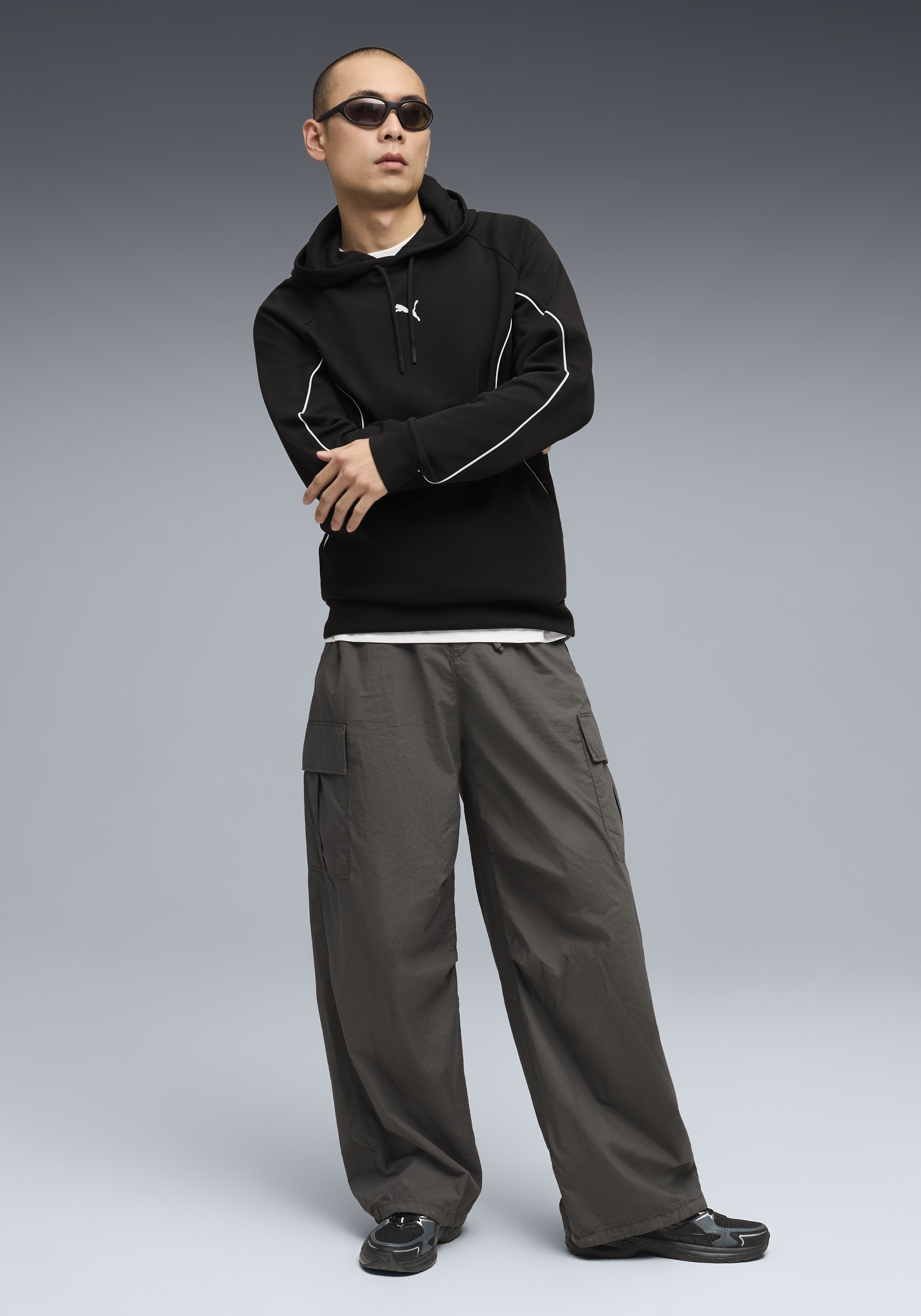 PUMA Sweat à capuche »SPORT HOODIE DK«, Regular Fit, mit Kapuze, mit Kängurutasche
