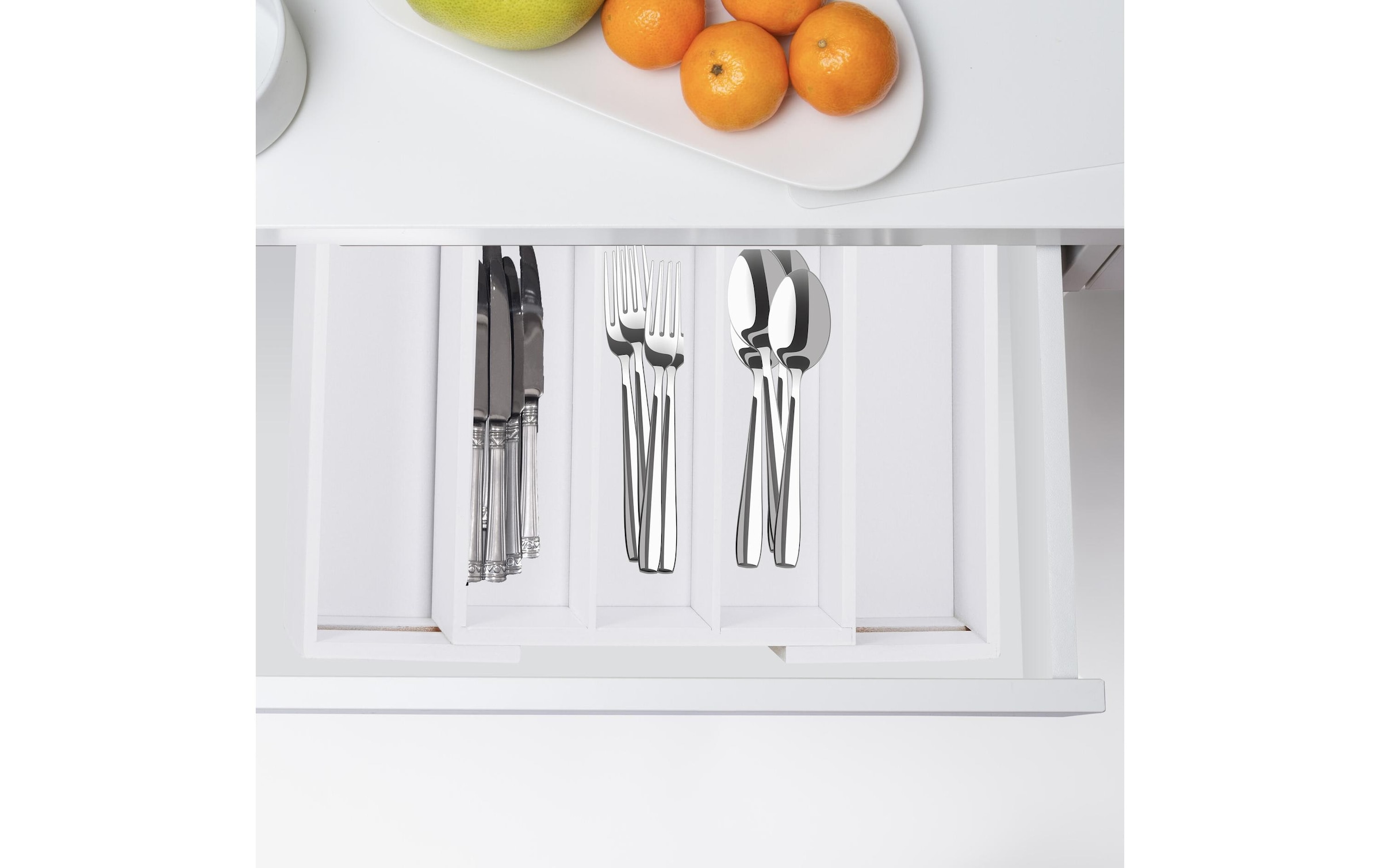 relaxdays Range-couverts »ausziehbar« Ausziehbar