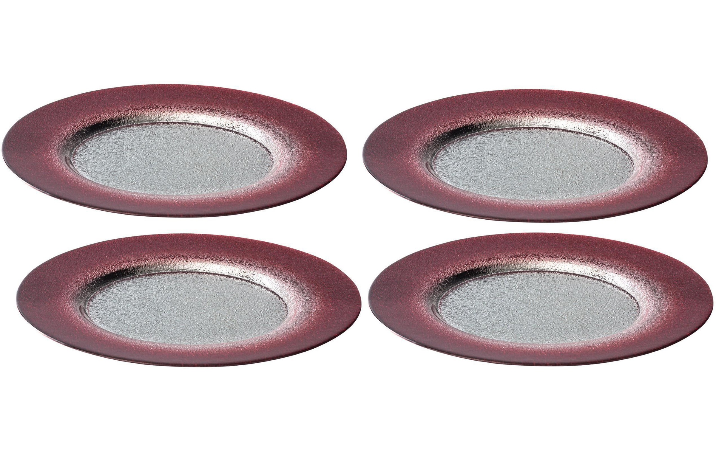 Image of LEONARDO Dekoteller »Vivo 4 Stück, Rot«, (4 St.) bei Ackermann Versand Schweiz