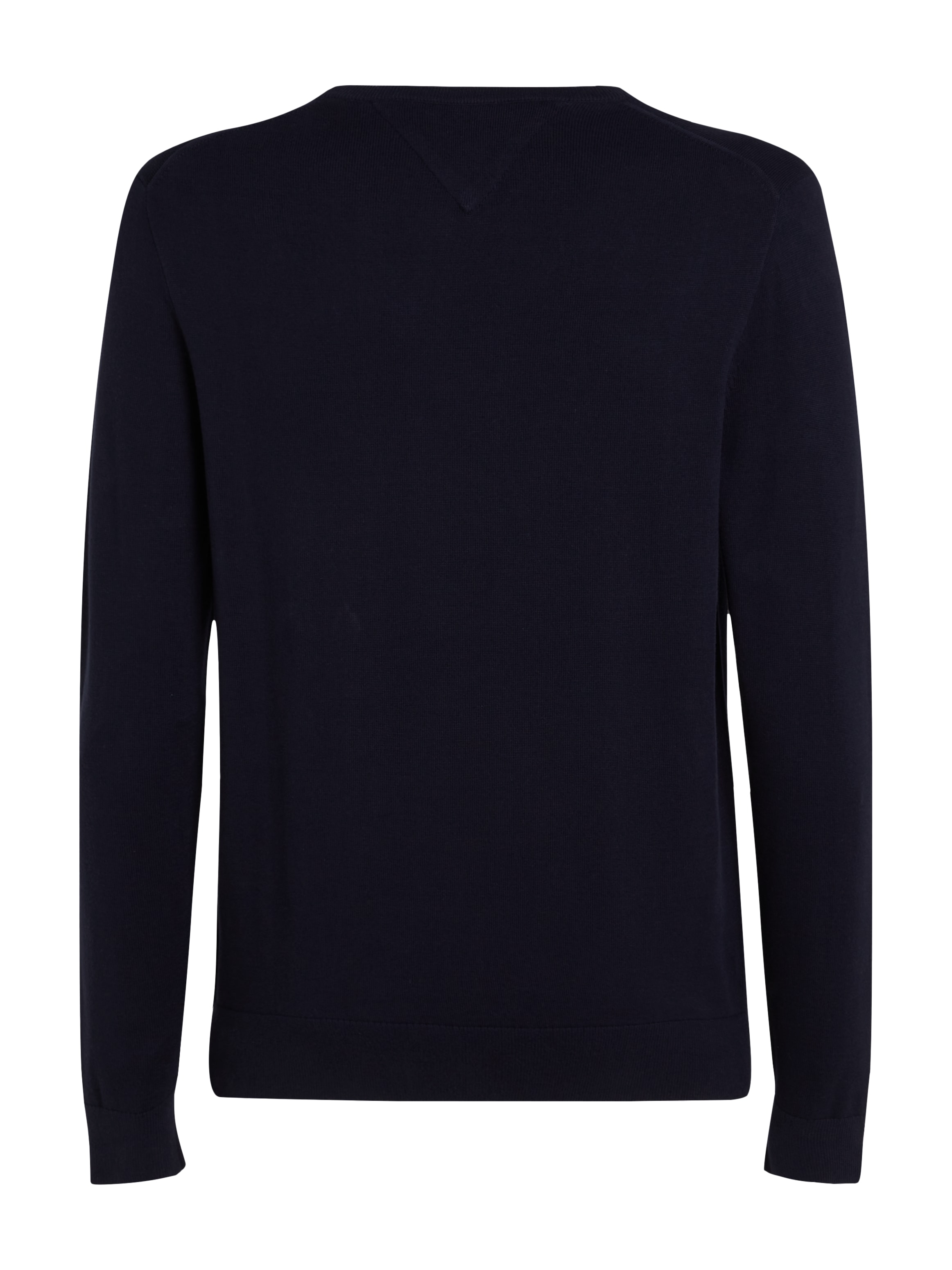Tommy Hilfiger Rundhalspullover »ESSENTIAL COTTON CREW NECK«, 100% Baumwolle Crewneck Regular Fit Premium Mode