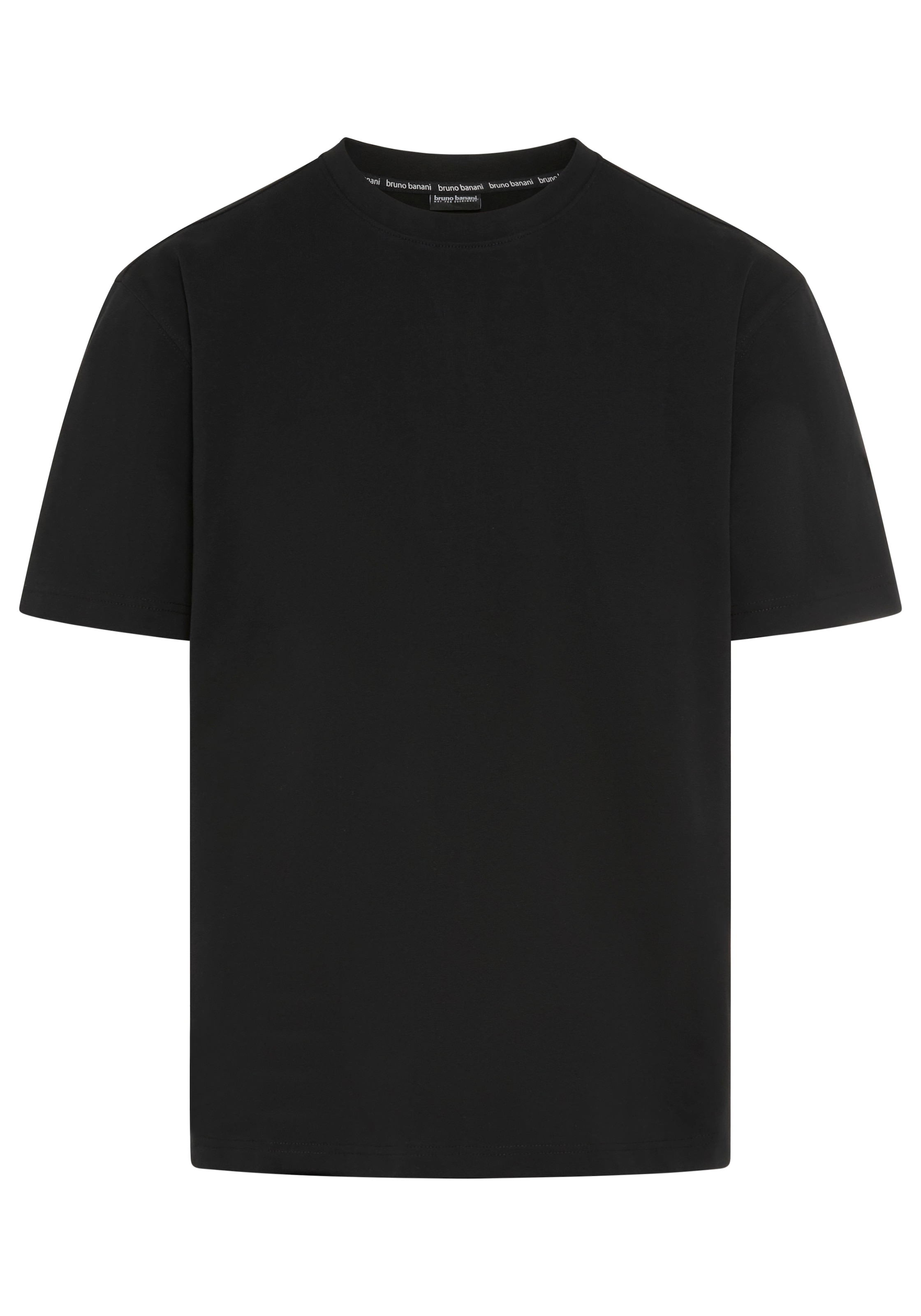 Bruno Banani T-Shirt »Oversize« Kurzarmshirt, lässige Passform, unifarben, aus Single Jersey