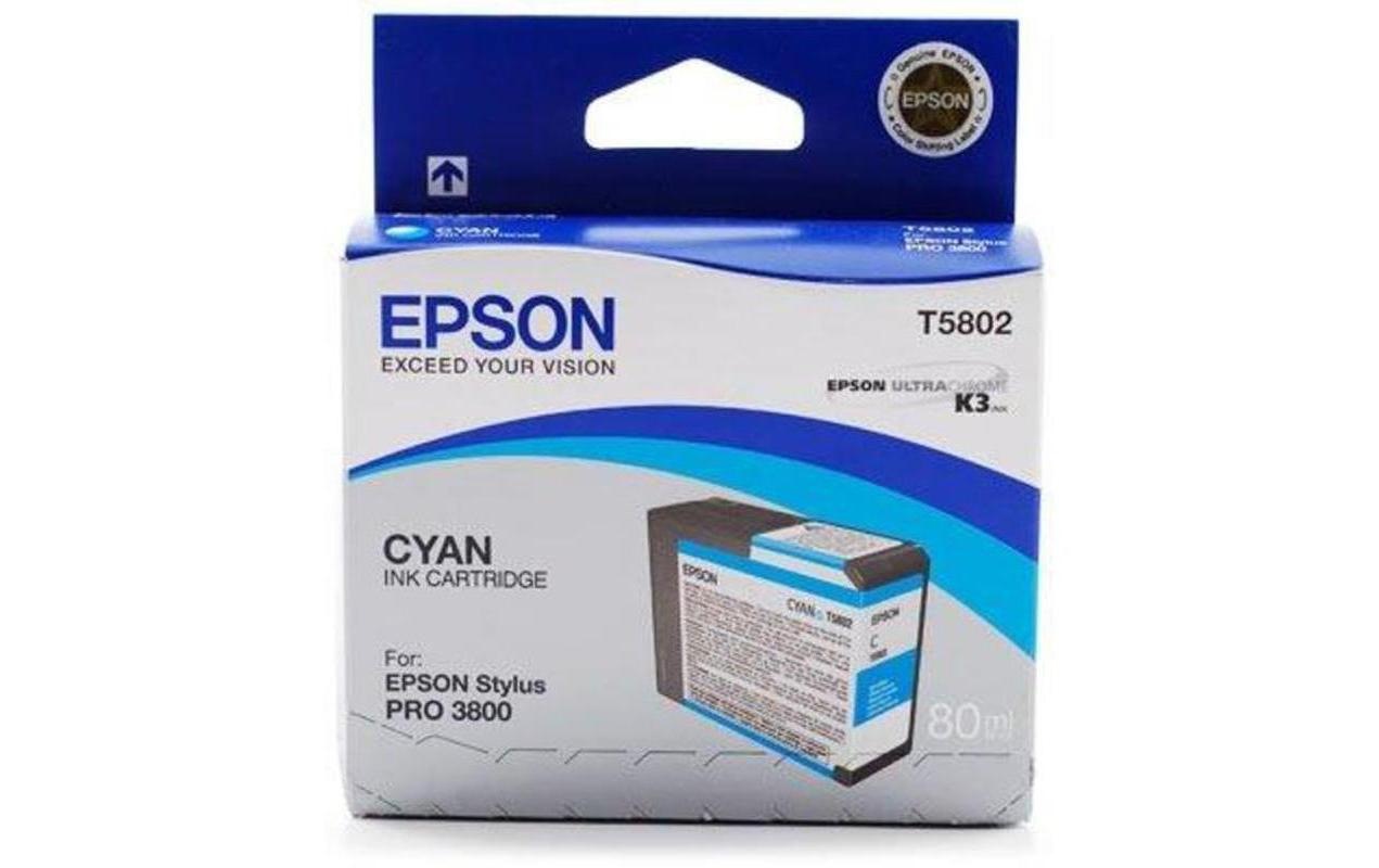 Image of Epson Tonerpatrone »C13T580200 Cyan« bei Ackermann Versand Schweiz