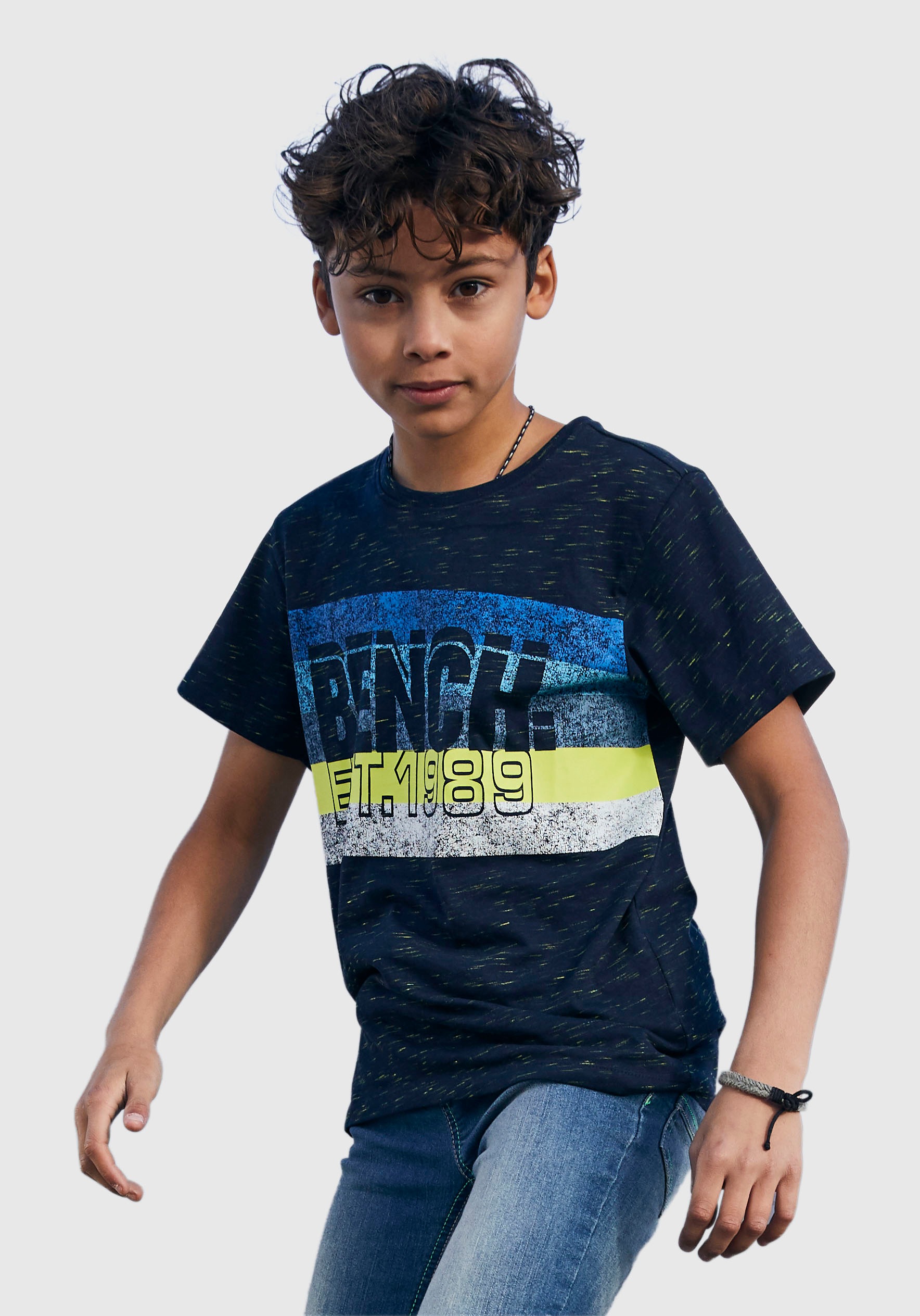 Image of Bench. T-Shirt »meliert« bei Ackermann Versand Schweiz