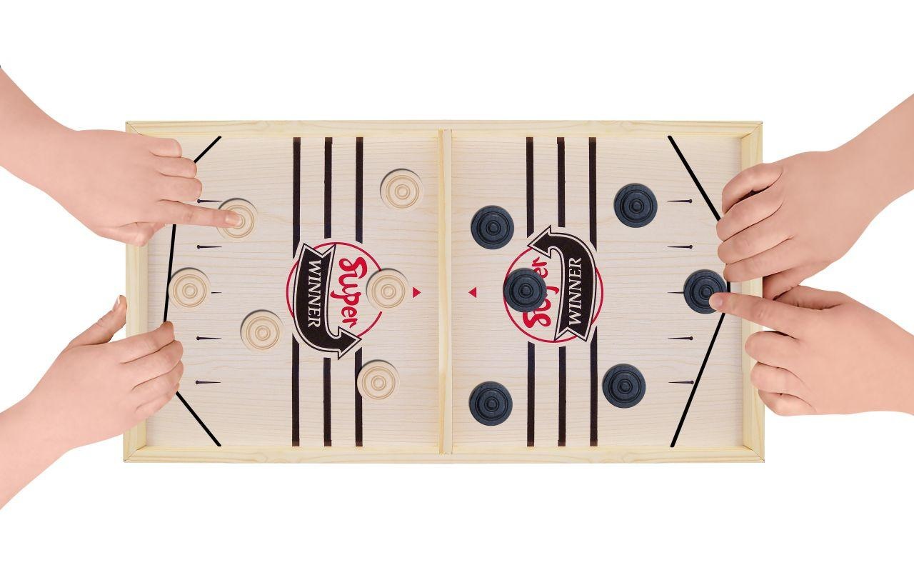 Spielba Spiel »Winner Puck Brettspiel FSC Holz«