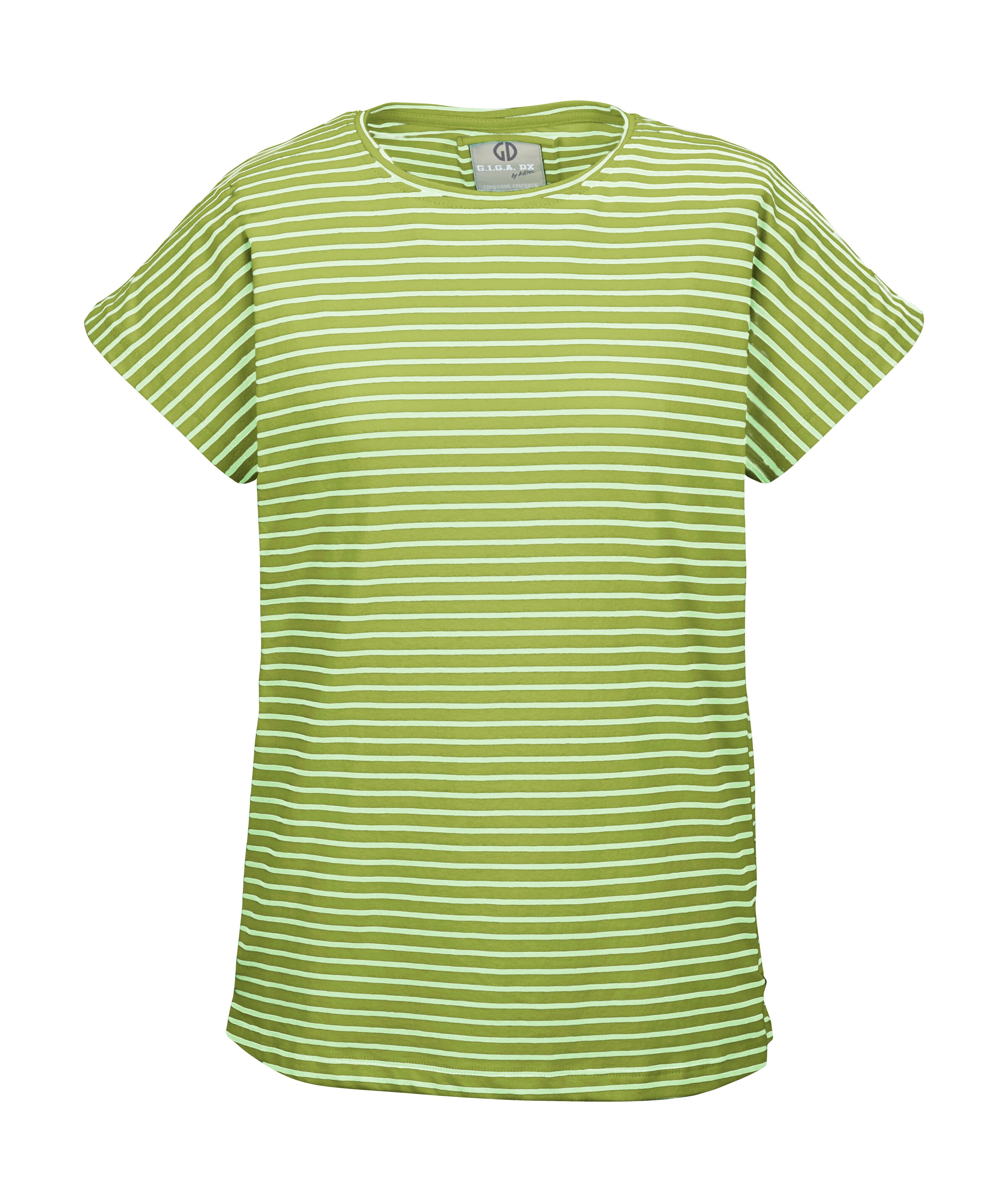 Image of G.I.G.A. DX by killtec T-Shirt "GS 19 WMN TSHRT GOTS" Gestreiftes Damen T-Shirt aus GOTS-zertifizierter Bio-Baumwolle