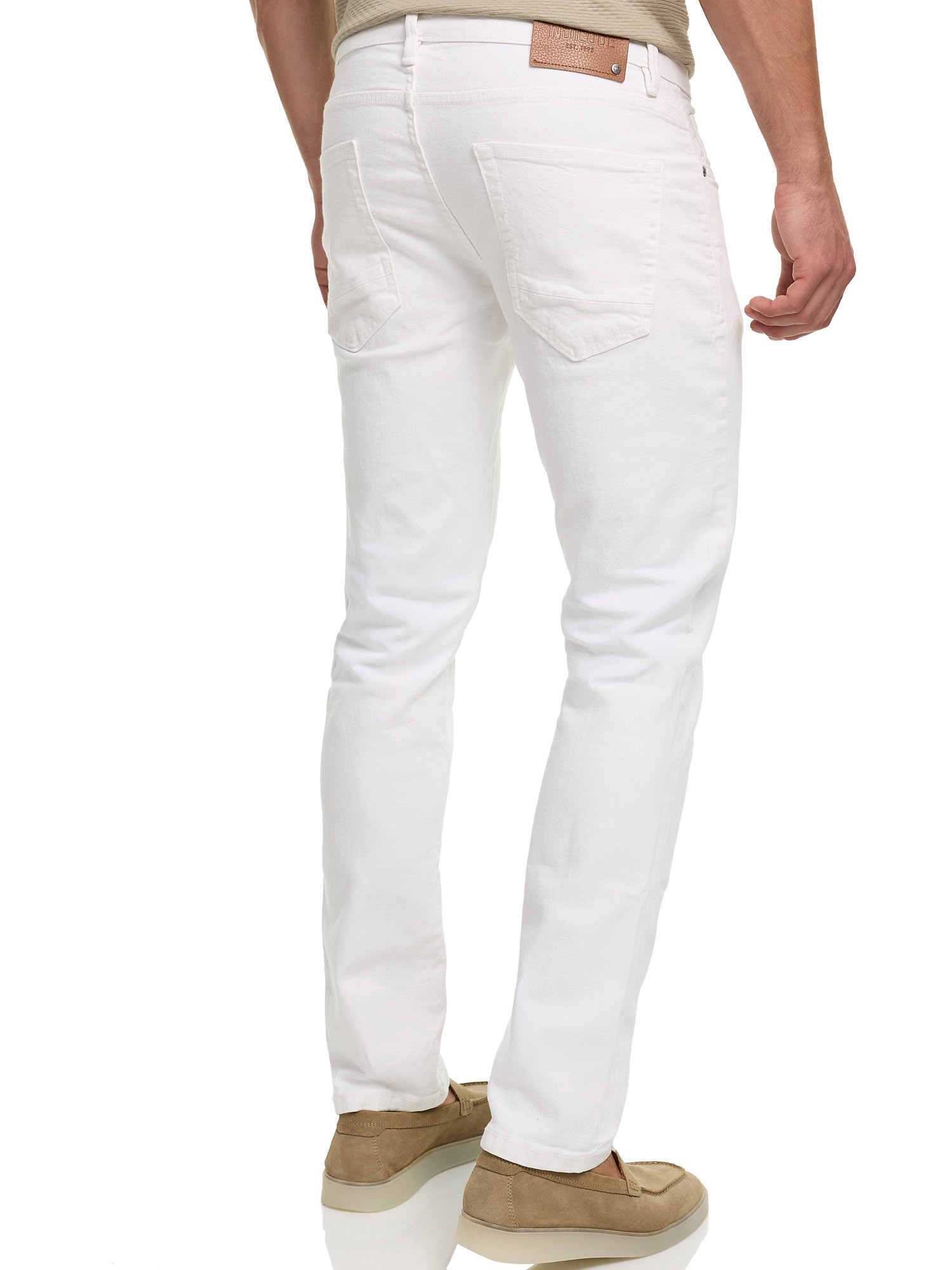Indicode Jeans coupe régulière »INTony« mélange coton, coupe régulière