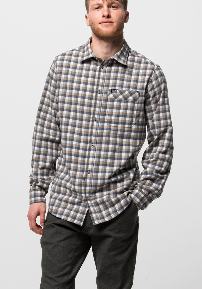 Image of Jack Wolfskin Langarmhemd »RIVER TOWN SHIRT M« bei Ackermann Versand Schweiz