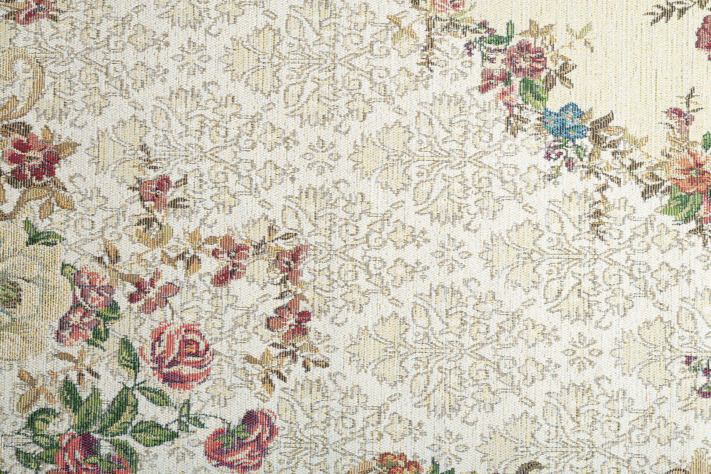 THEKO Teppich »Flomi Floral«, rechteckig, kaufen gewebt, im ideal Blumen & Wohnzimmer Design, Schlafzimmer