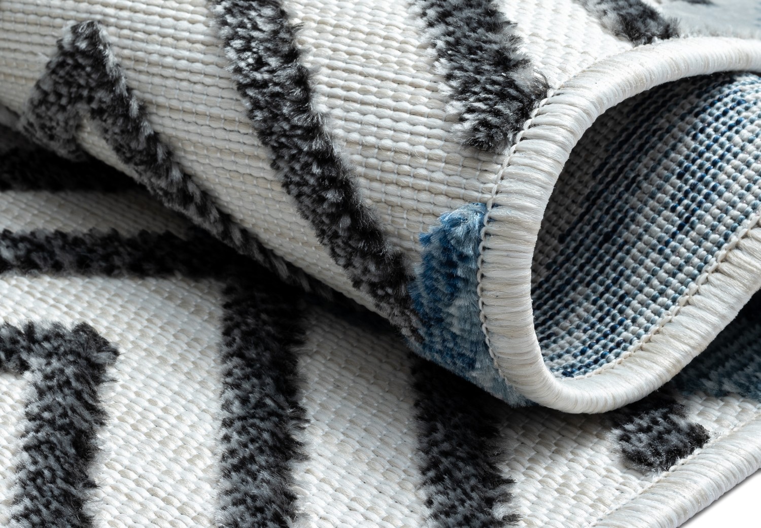 Myflair Möbel & Accessoires Teppich »Tiki, LAGERRÄUMUNG!« rechteckig 8 mm Höhe Blätter Motiv, Hoch-Tief Effekt, Outdoor geeignet, Balkon, Terrasse