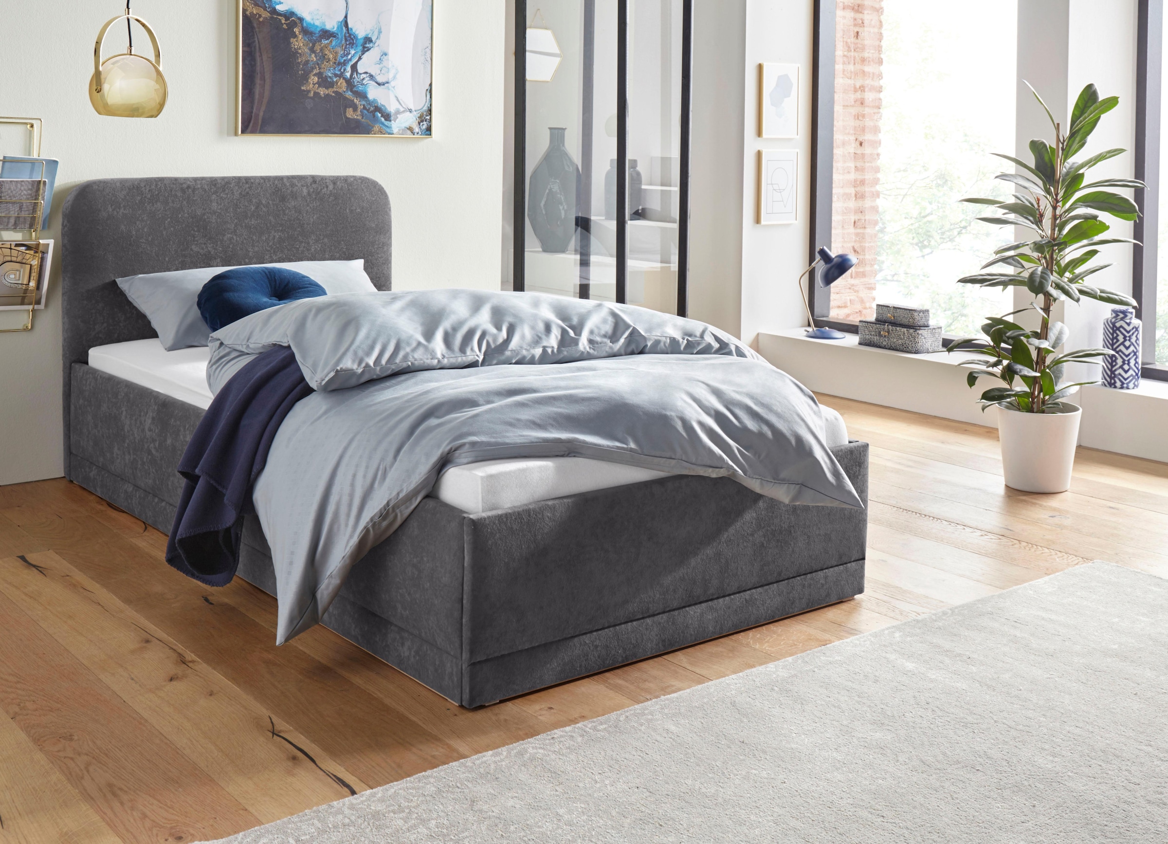 Westfalia Schlafkomfort Lit rembourré inkl. Bettkasten bei Ausführung mit Matratze