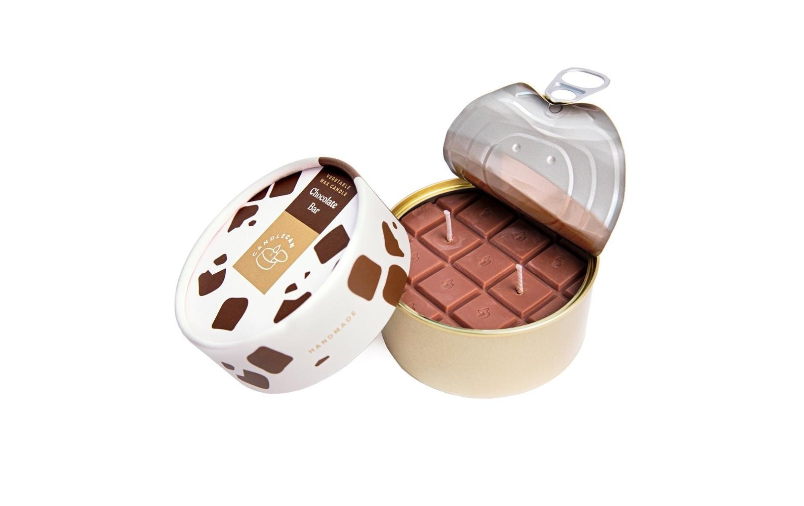 Image of Duftkerze "Mandatus Candle Can Chocolate Bar"