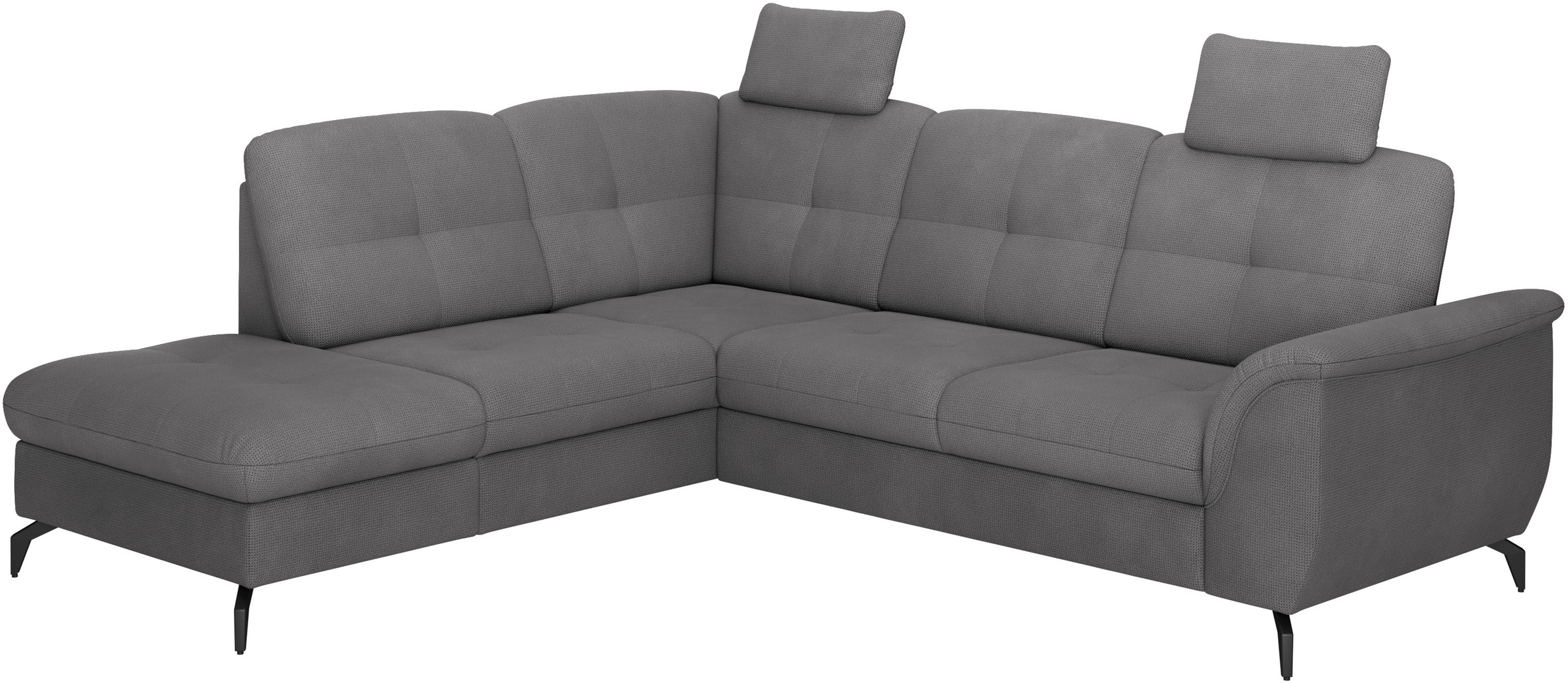 sit&more Ecksofa »Zora L-Form«, wahlweise mit Bettfunktion und Bettkasten