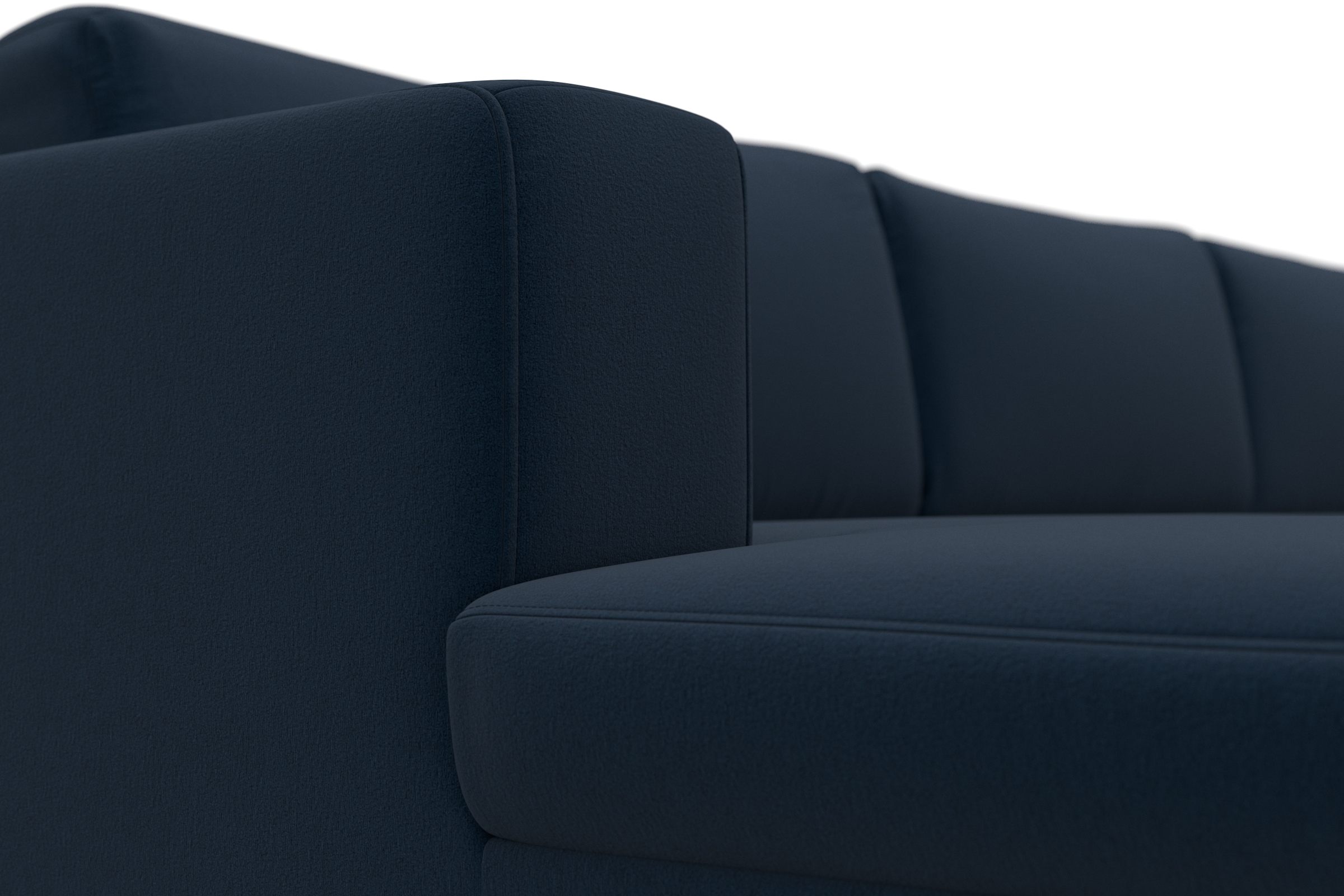 DOMO collection Wohnlandschaft »Modica U-Form«, XXL, in moderner Optik mit, 2 grosszügigen Recamieren, auch in Cord