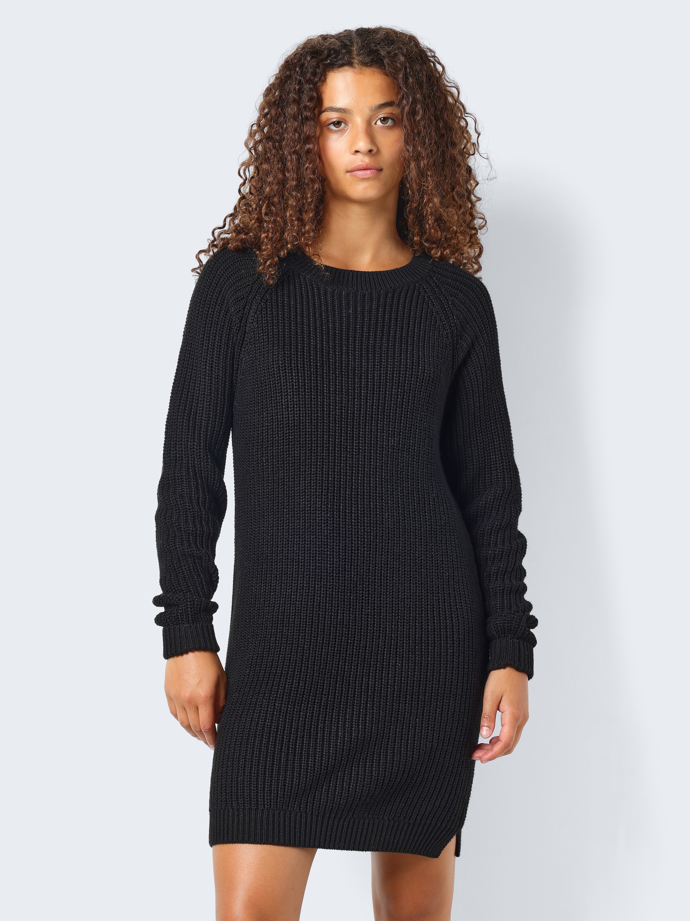 Noisy may Strickkleid »NMSIESTA L/S O-NECK KNIT DRESS NOOS«