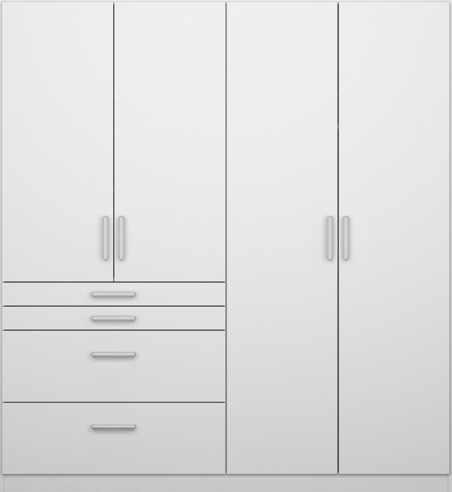 rauch Schrank-Set »Kleiderschrank Schrank Garderobe Garderobenschrank Eckschrank HOMBURG« Set, 