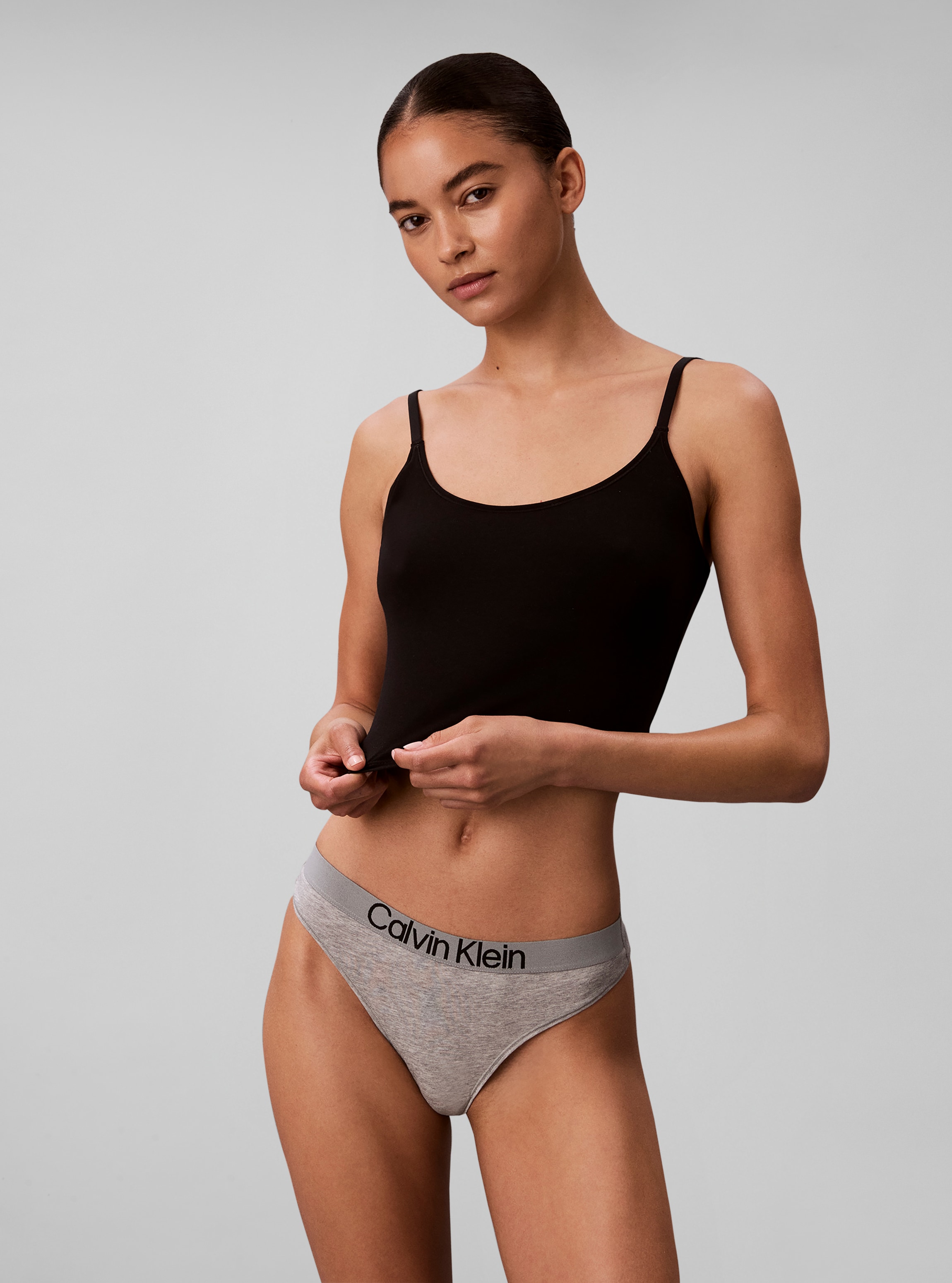 Calvin Klein Underwear Tanga »THONG 5PK« Packung, 5er-Pack, 5 Stk. Mit elastischem Bund