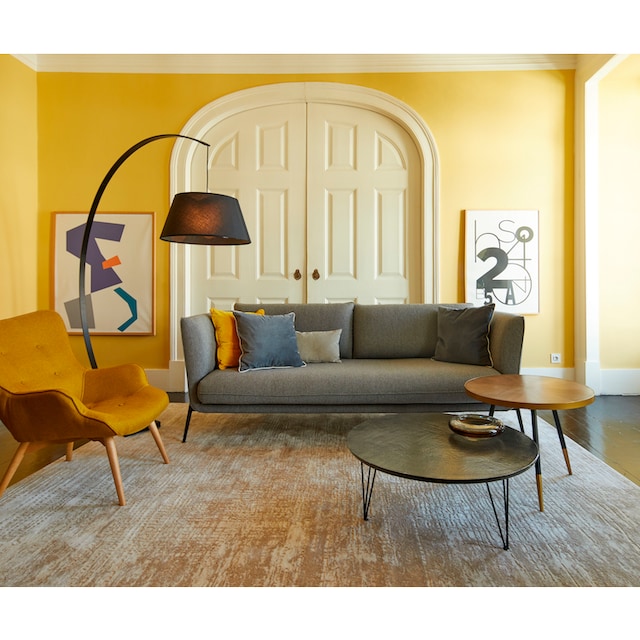 Home affaire Teppich »Ariano«, rechteckig, Vintage, dezenter Glanz,  Hoch-Tief-Struktur, Schrumpf Carving-Effekt bequem kaufen