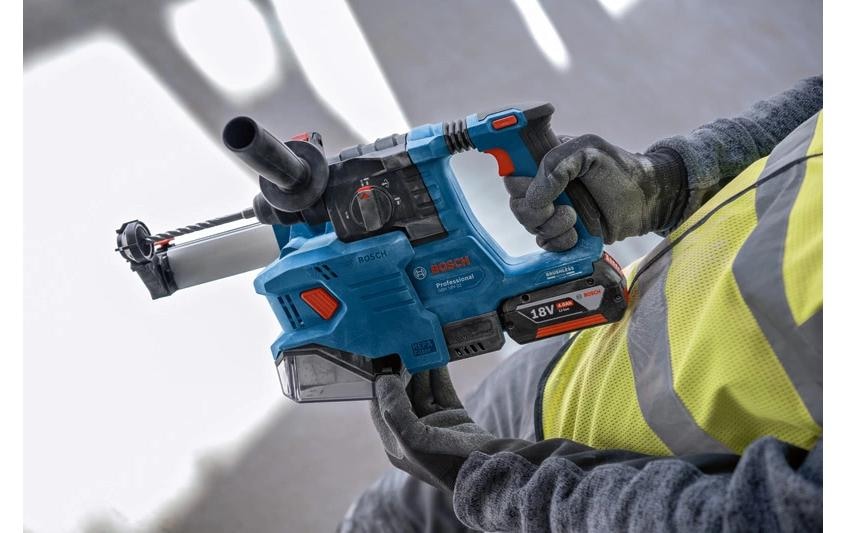 Bosch Professional Bohrhammer »mit SDS plus GBH 18 V-22« Set,  Mit 2 Akkus und 1 Ladegerät