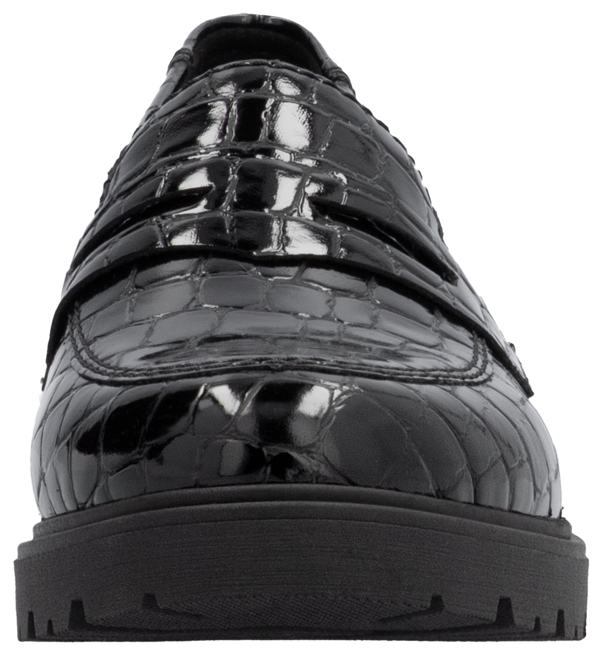 Rieker Loafer  Mocassin, chaussure à enfiler, chaussure universitaire avec petits élastiques