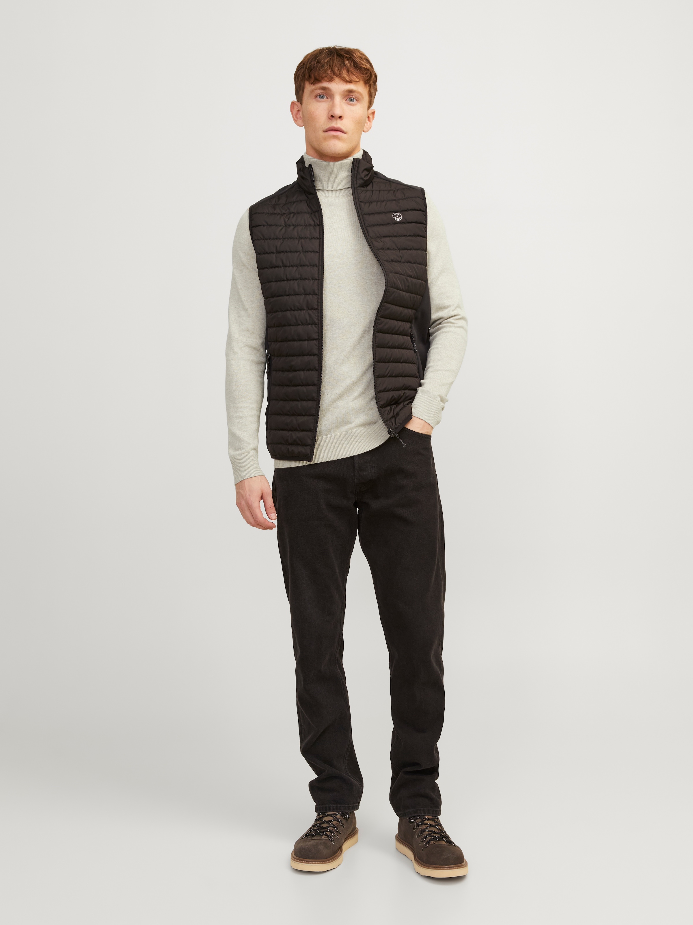 Jack & Jones Pull à col roulé »Emil Knit Roll«