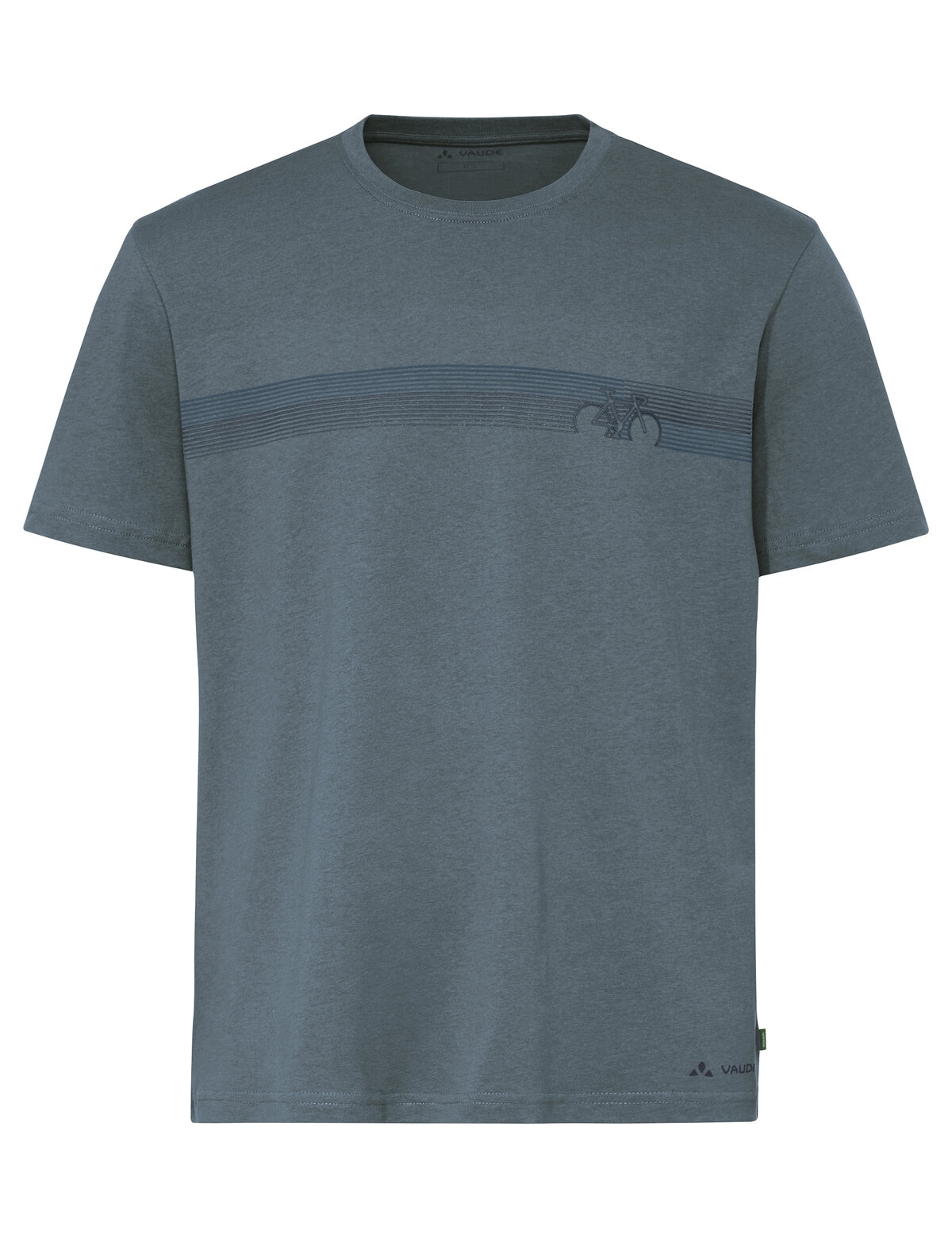 VAUDE T-shirt fonctionnel »MEN'S CYCLIST T-SHIRT V« coupe sportive, manches courtes, pour activités variées