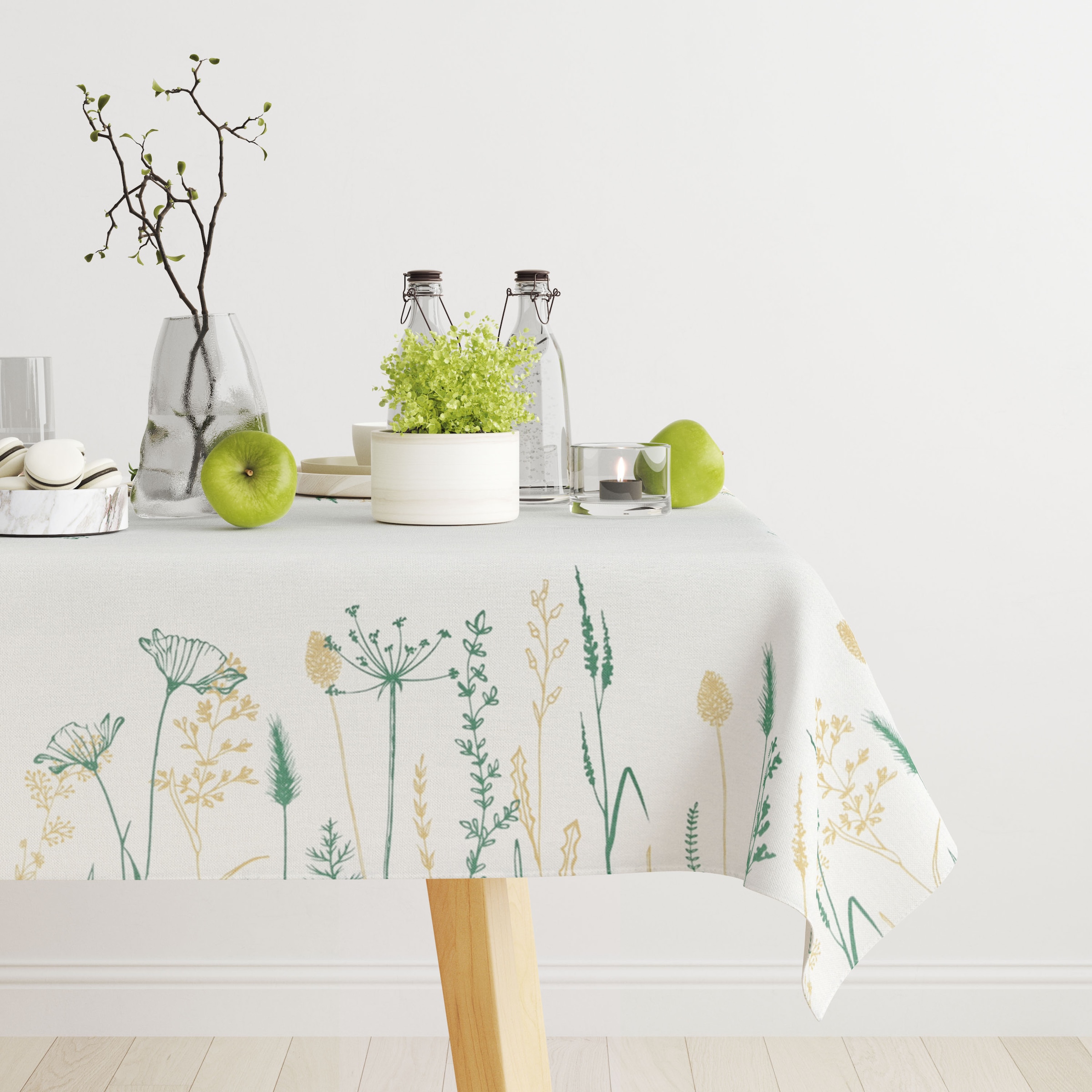 my home Nappe »Nérac« bedruckt, mordern, Deko, Decke, Tischdeko, Wohnzimmer, Esszimmer,