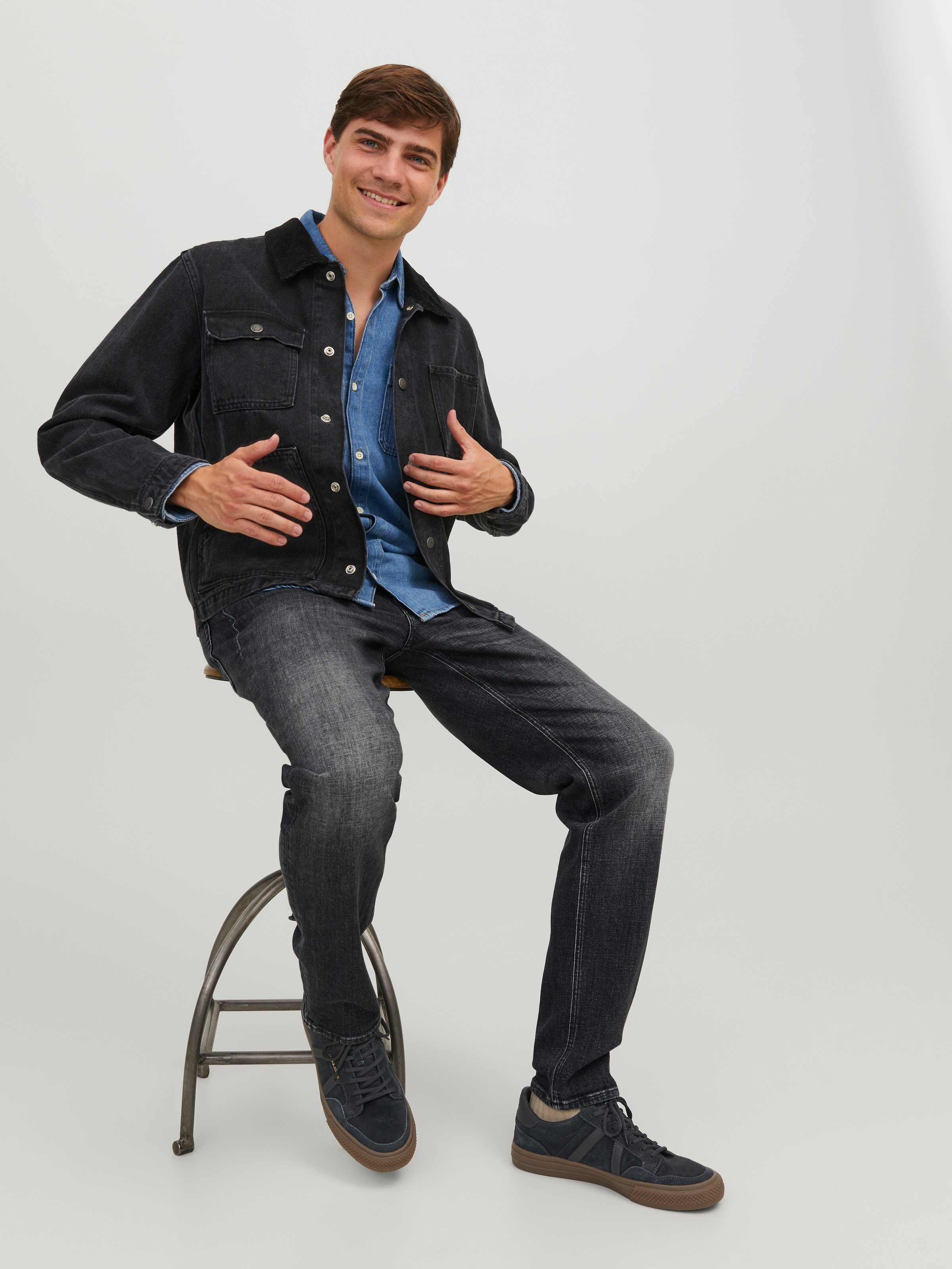 Jack & Jones Jeans taille basse »JJIMIKE JJORIGINAL JOS 711 NOOS«
