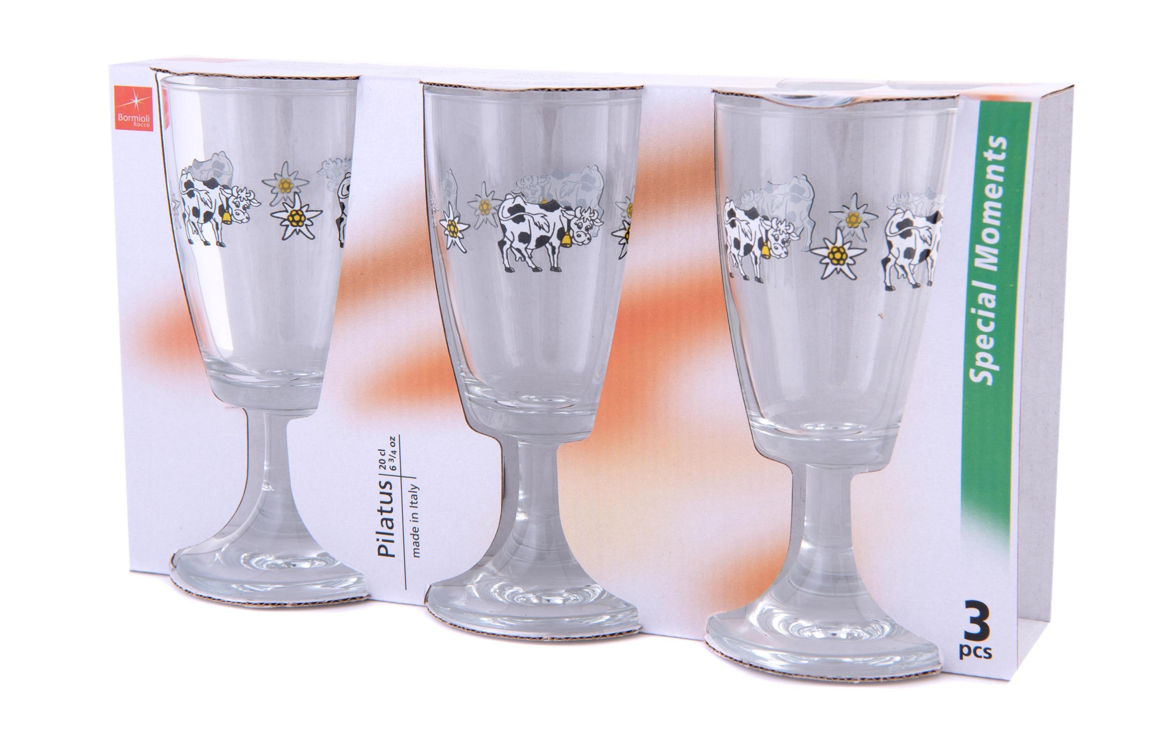 Image of Bormioli Rocco Glas "Happy Cow"