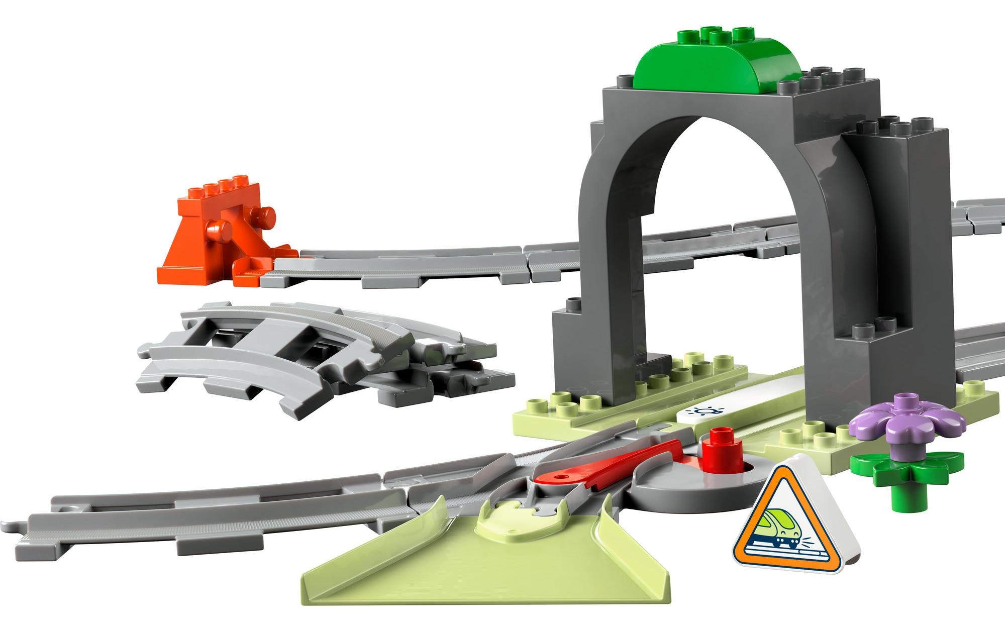 LEGO® Spielbausteine »DUPLO® Eisenbahntunnel und Schienen 10425«, (20 St.)