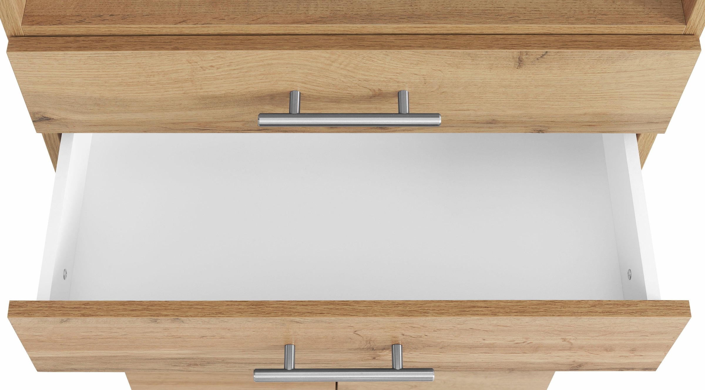 Schildmeyer Midischrank »Rhodos«, Breite 60 cm, verstellbarer Einlegeboden,  Metallgriffe, 2 Schubladen bequem kaufen