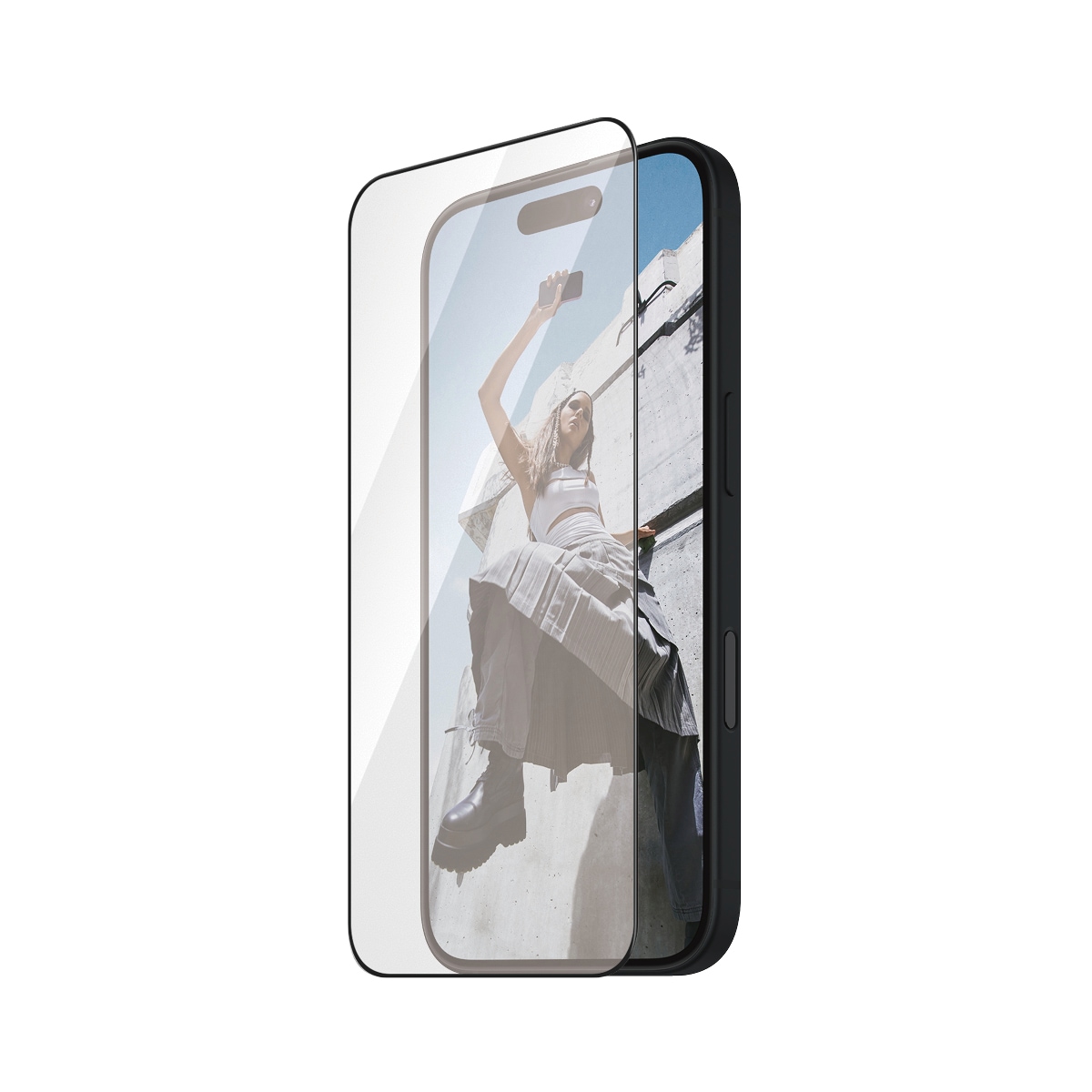 SAFE by PanzerGlass Displayschutzglas »Ultra-Wide Fit Screen Protection«, für Apple iPhone 16-Apple iPhone 15, Displayschutzfolie, Schutzfolie, Bildschirmschutz, kratz- & stossfest