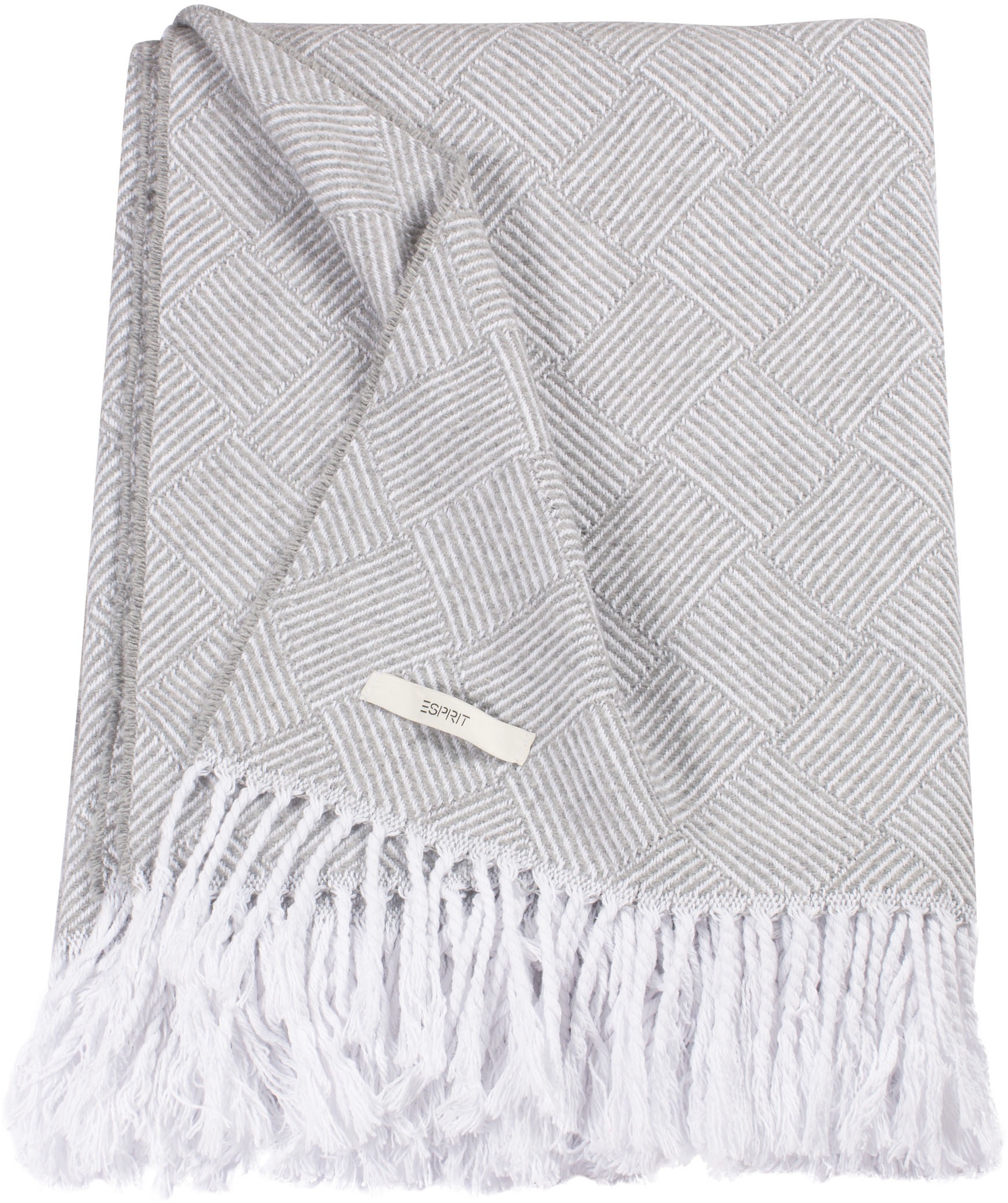 Image of Esprit Wohndecke »Blake«, aus recyceltem Baumwollanteil, Kuscheldecke bei Ackermann Versand Schweiz