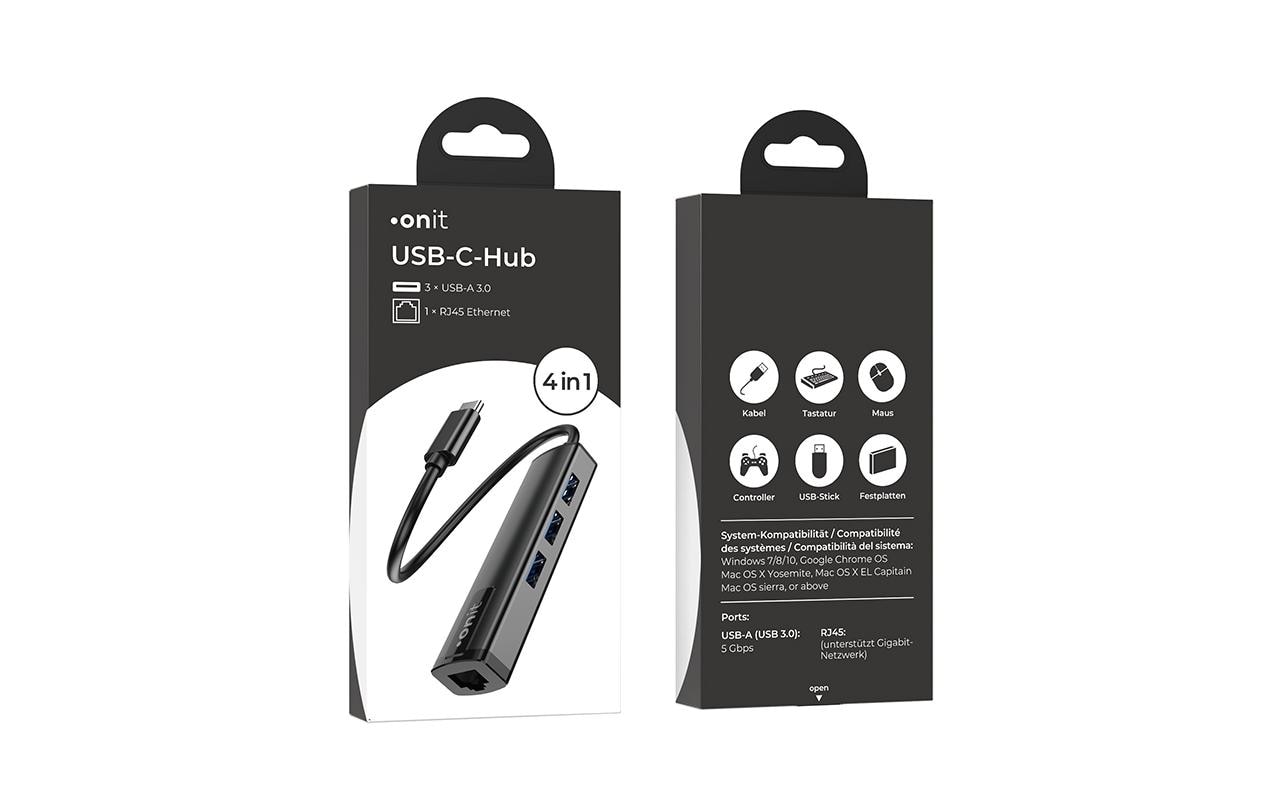 onit USB-Adapter »3A1RJ45«