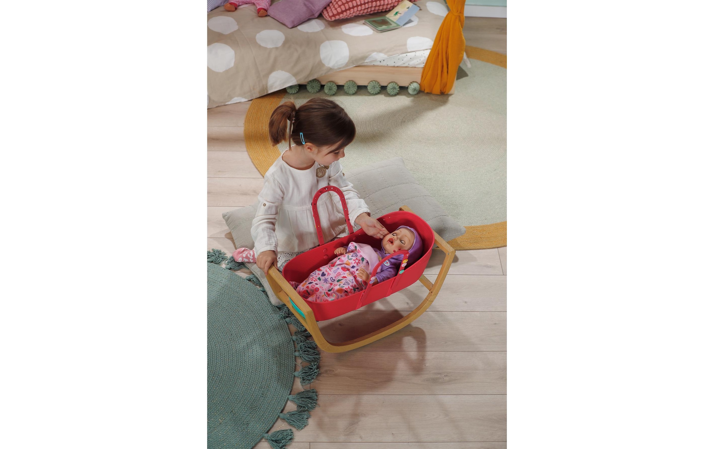 Baby Born Set d'accessoires de poupées »Pinplay 3-in-1 Wiege«