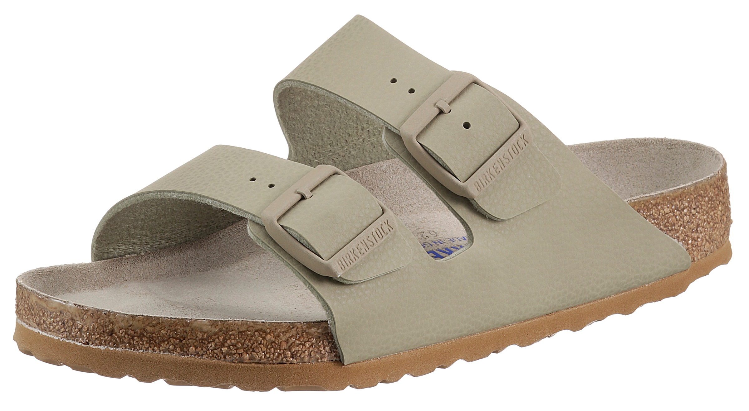 Image of Birkenstock Pantolette »Arizona SFB«, mit hochwertiger Veloursleder-Innensohle bei Ackermann Versand Schweiz