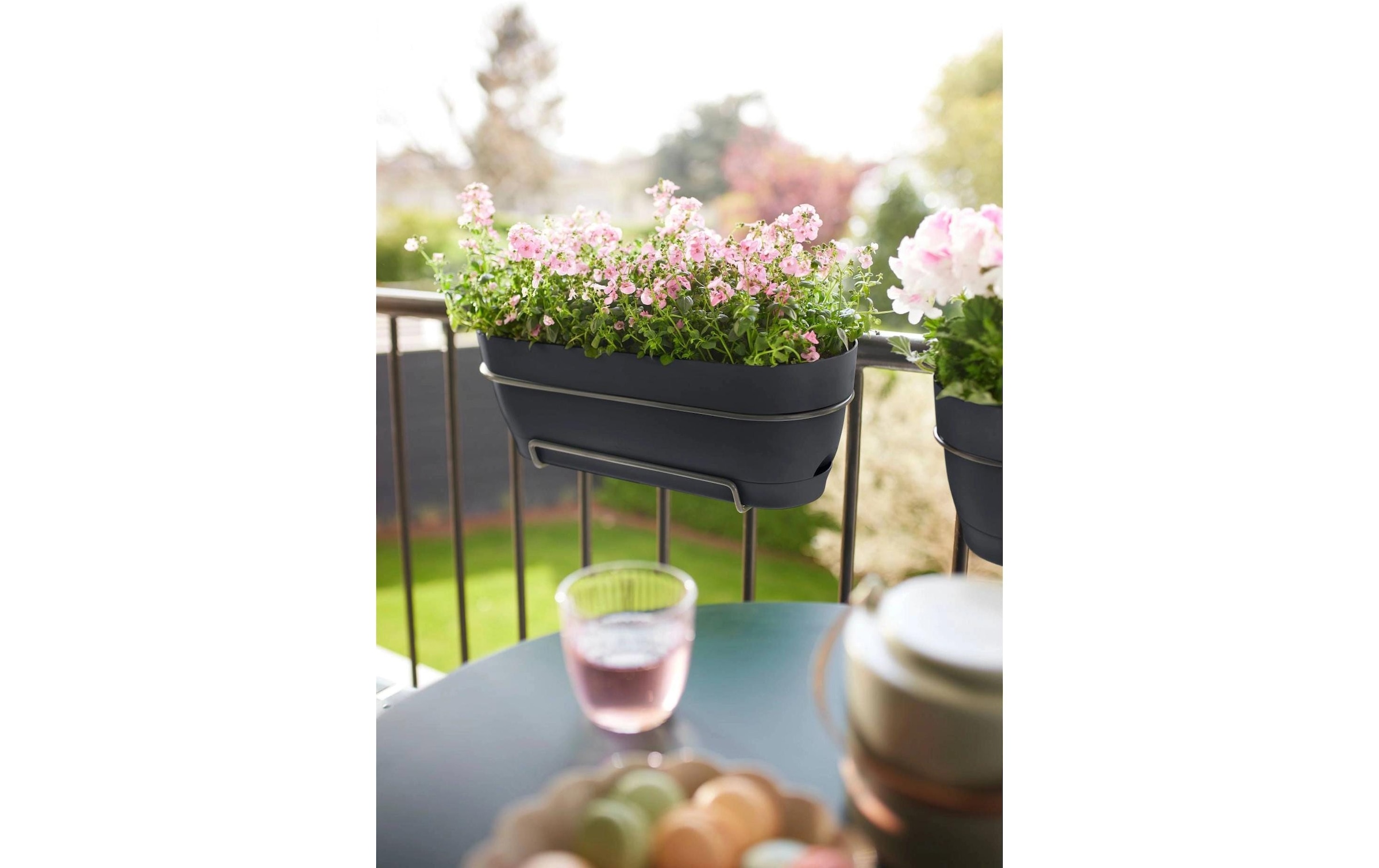 Elho Pot de fleurs »Vibia Campana Balkonkasten Allin1 70 cm«