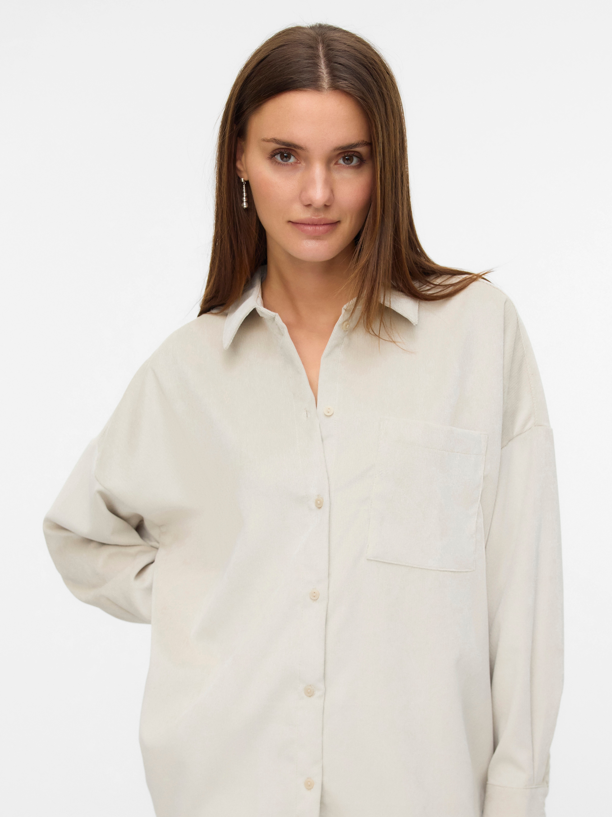 Image of Vero Moda Hemdbluse "VMSANNE COURDEROY LS SHIRT WVN GA NOOS"