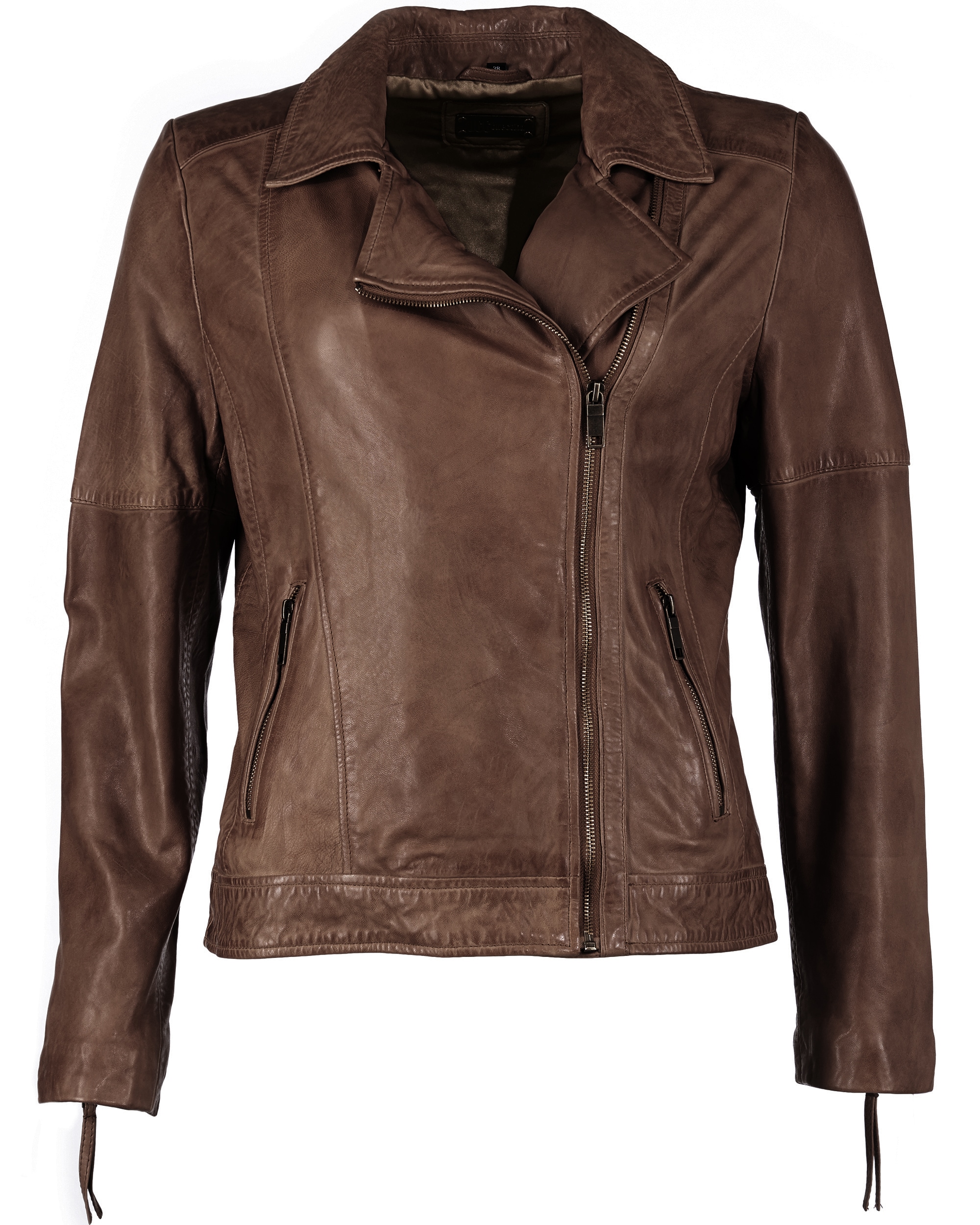 Lederjacke im Biker Stil »447-2«