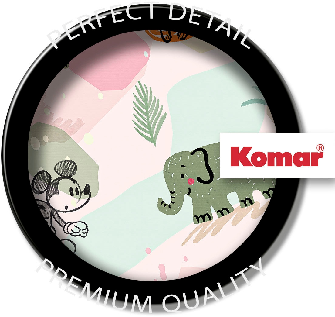 Komar Fototapete »Digitaldruck Vlies - Mickey Safari - Grösse 200 x 250 cm«, bedruckt, Kinderzimmer