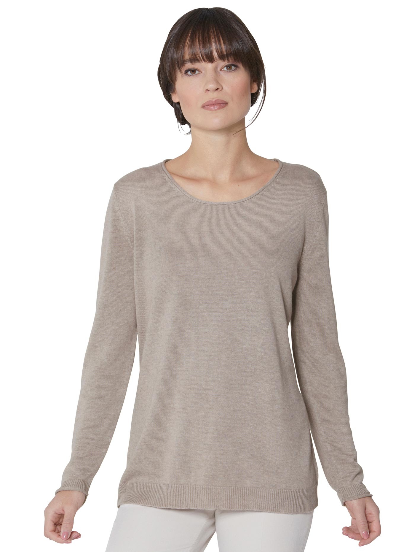 Creation L Premium Pullover aus den Naturfasern Seide und Kaschmir