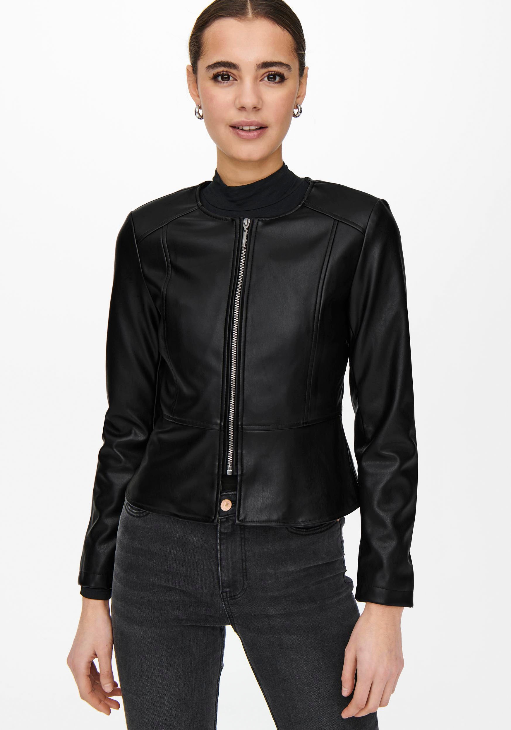 Image of Only Lederimitatjacke »ONLSARAMY FAUX LEATHER JACKET« bei Ackermann Versand Schweiz