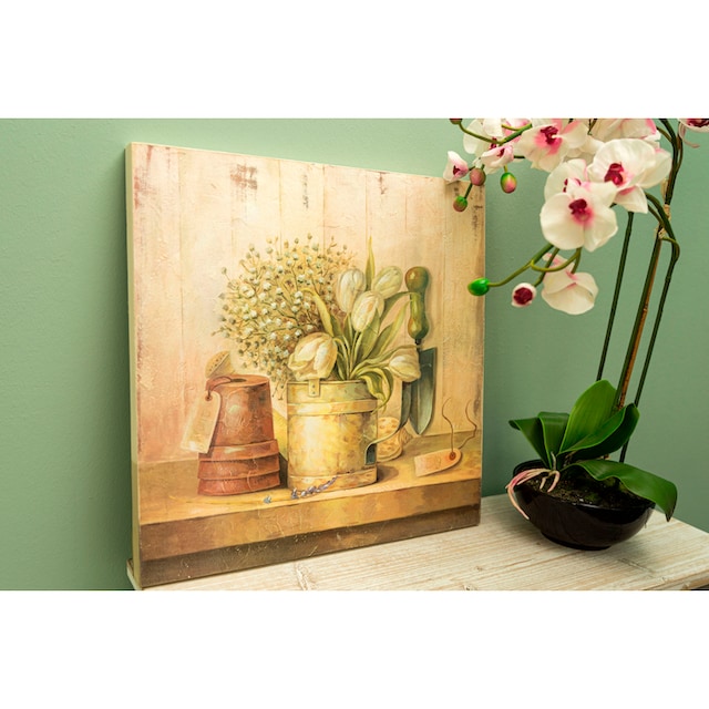 & kaufen Myflair Möbel »Elin«, 50x50 Wohnzimmer Wanddeko, cm, Wandbild Motiv Accessoires Blumen,