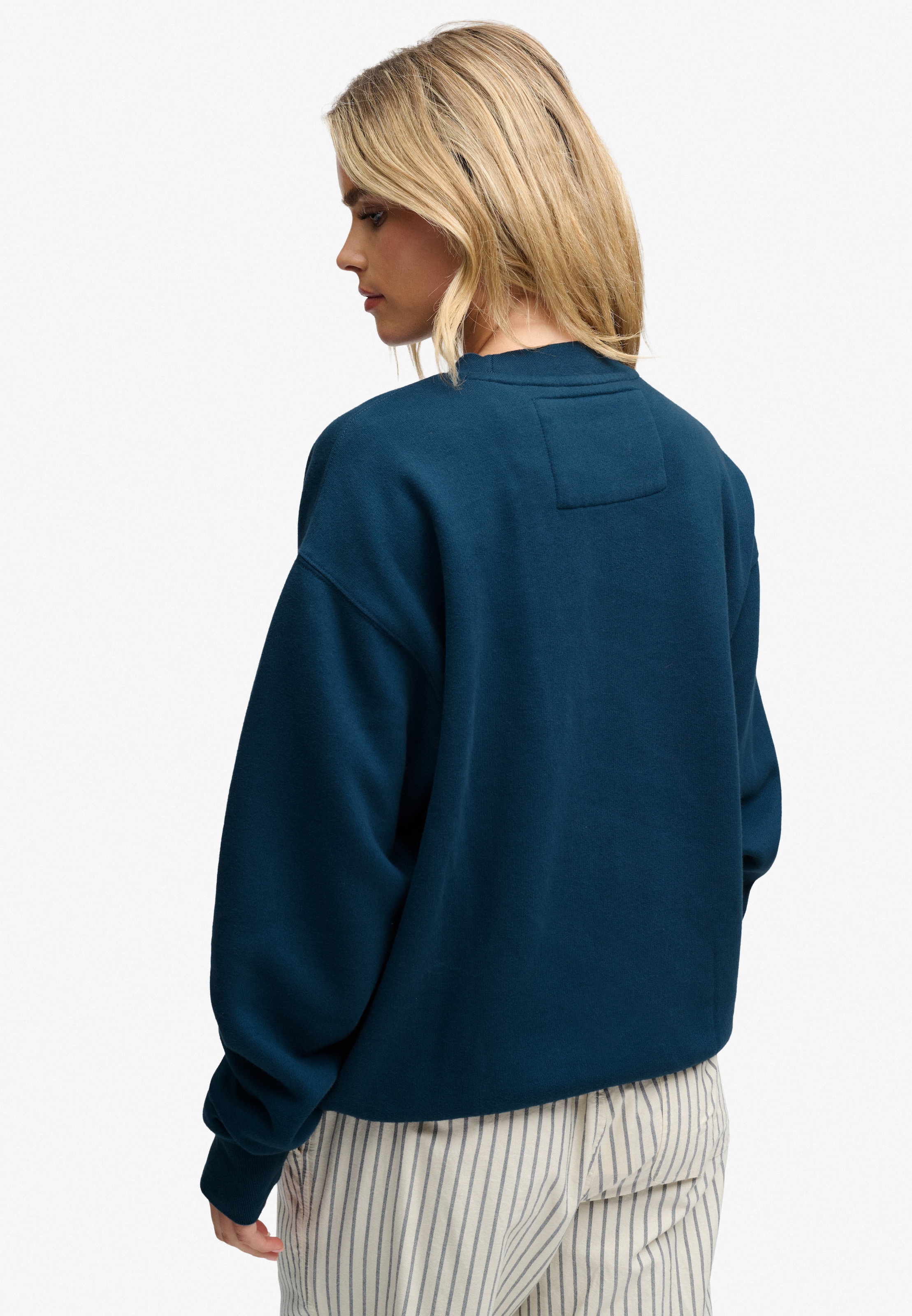 Superdry Sweat-shirt »VINTAGE WORKWEAR CREW«, mélange coton, coupe décontractée
